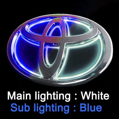 TOYOTA LED EMBLEM DUAL COLOR/ SINGLE COLOR、mySite、nflplayoffbracketp