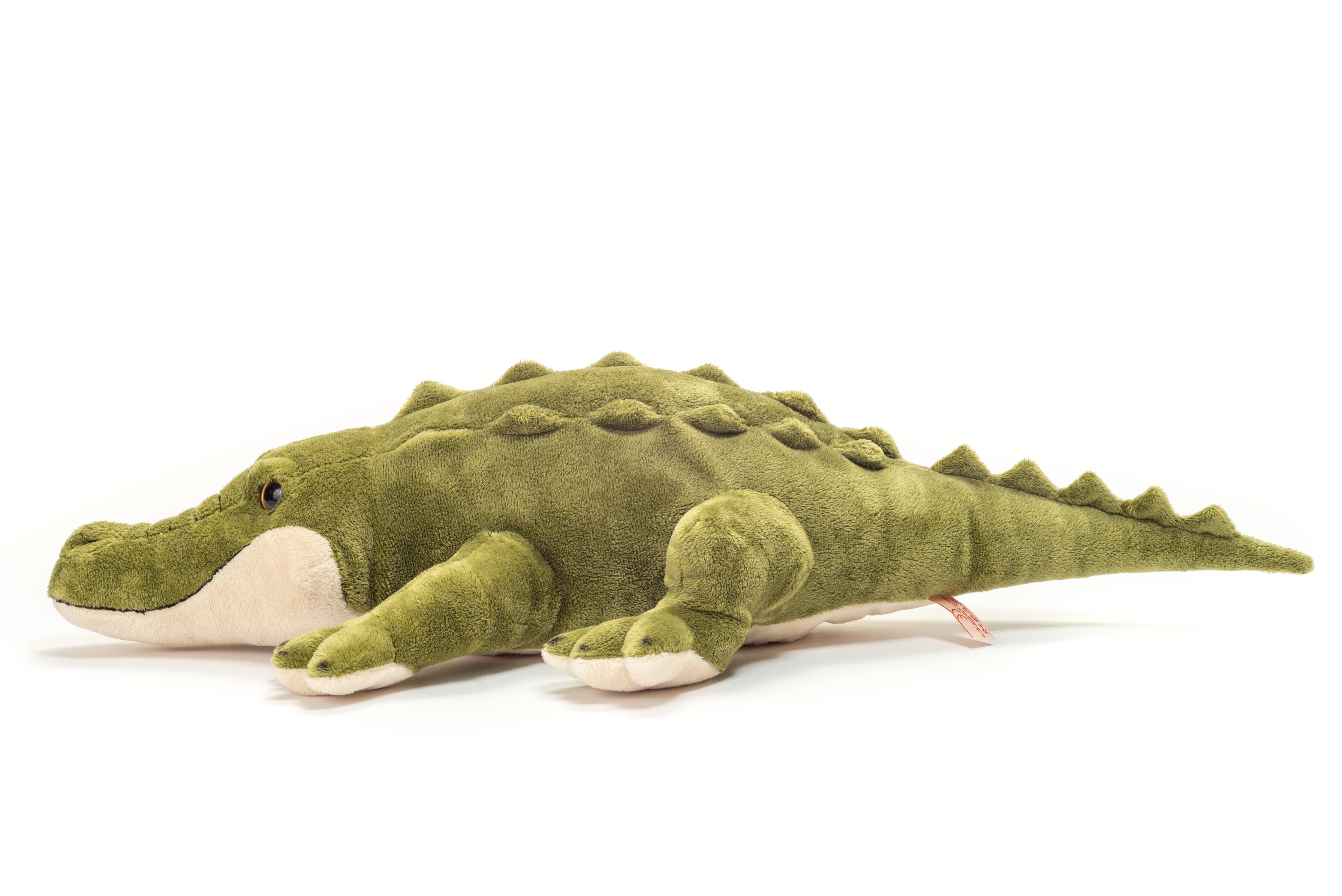 Large Happy Plush Nile Crocodile 60 cm by Teddy Hermann、mySite、g9winljtr
