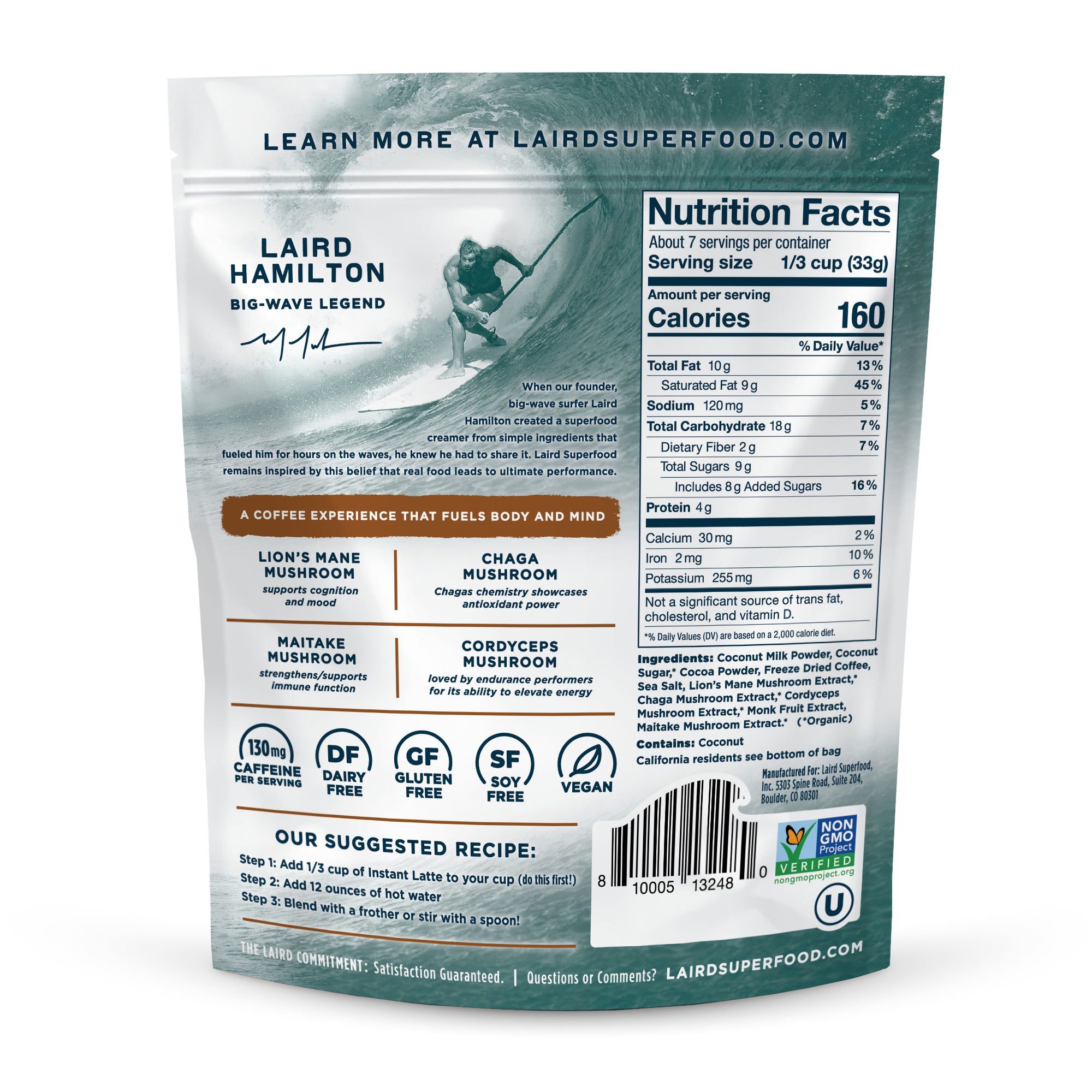 Mocha Instant Latte with Adaptogens、mySite、gigharbornorthrealestate