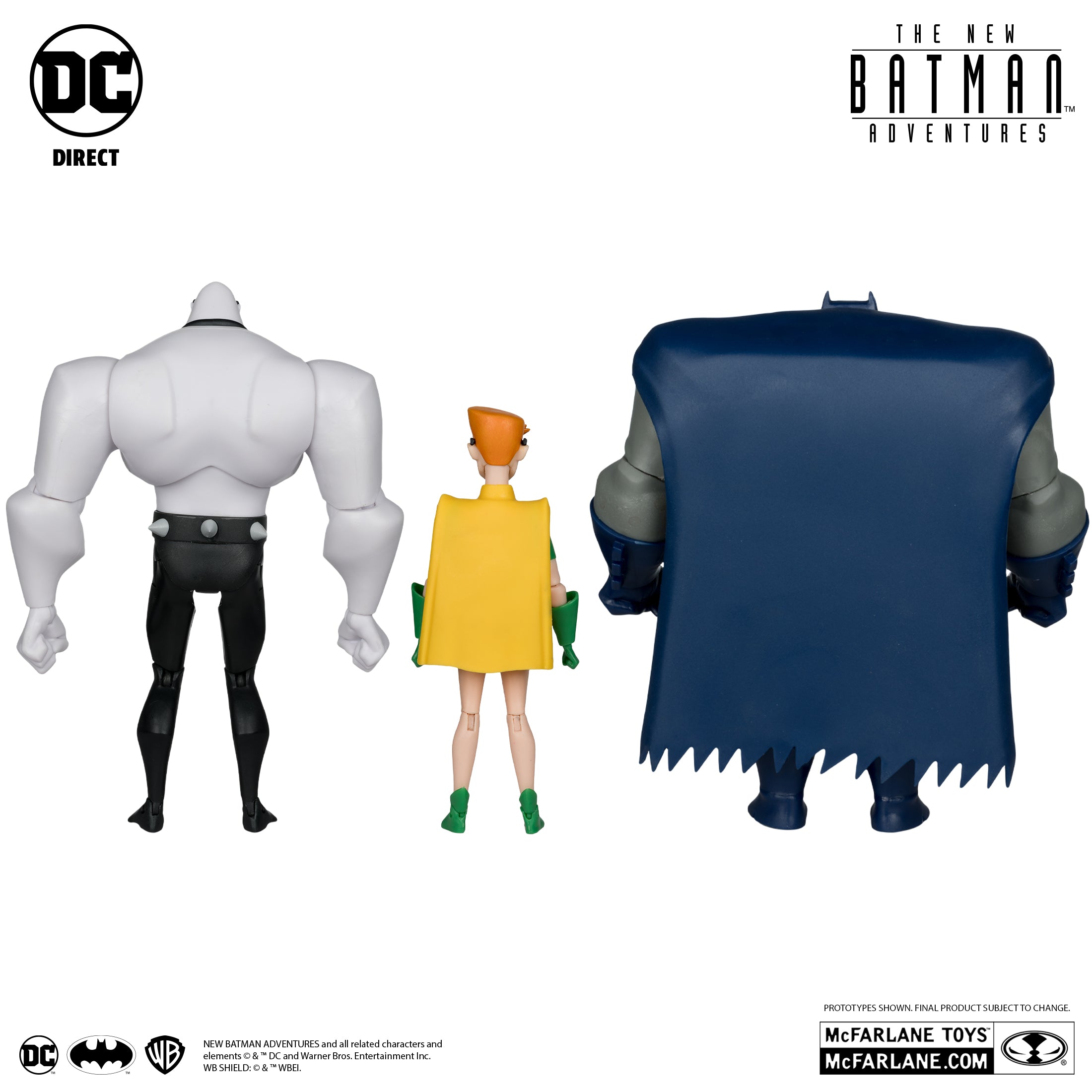 DC Direct New Batman Adventures Batman, Mutant Leader & Robin 3-Pack (Legends of The Dark Knight)、mySite、hgirdovlk