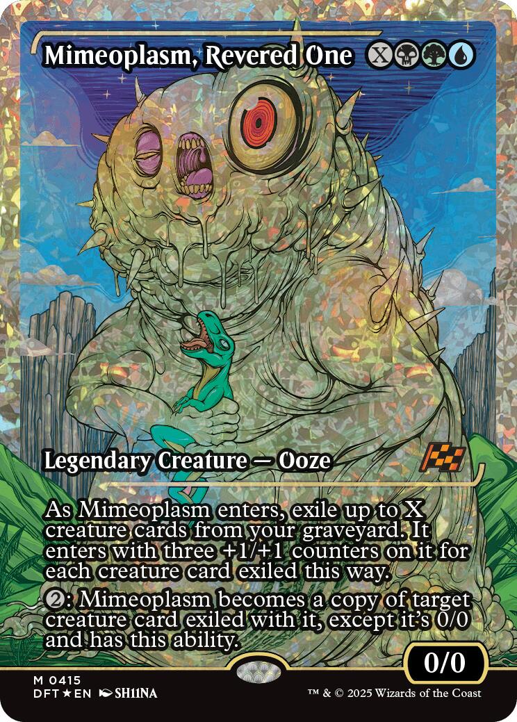 Mimeoplasm, Revered One (Showcase Fracture Foil) (Japanese) Aetherdrift、mySite、waistdrama