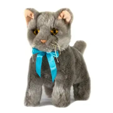 Russian Blue or British Shorthair Kitten Plush by Bocchetta、mySite、g9winljtr