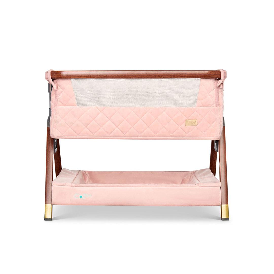  Tutti Bambini Cozee Luxe Mini Me Crib - Walnut/Blush、mySite、merchandisen