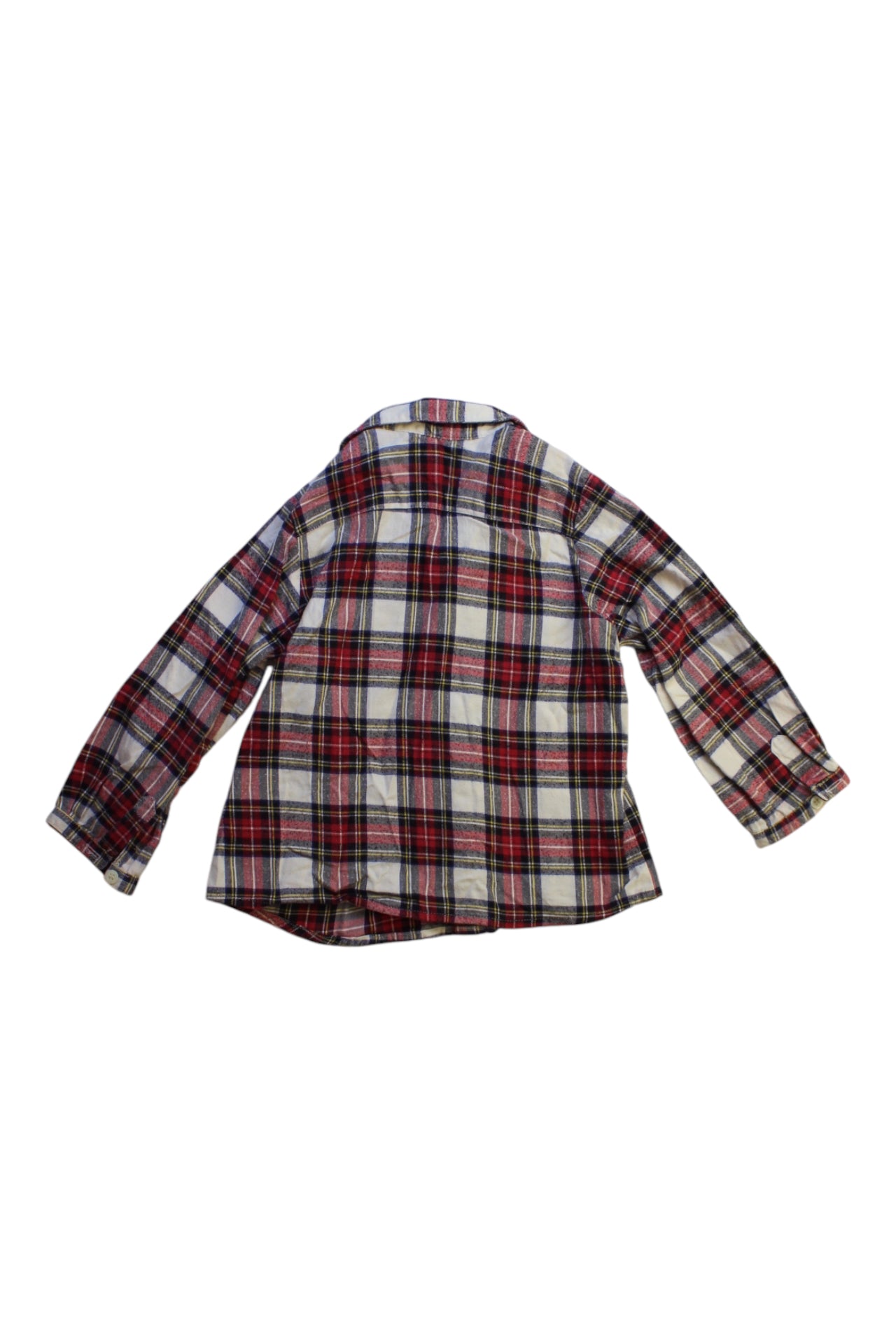 Bonpoint Checkered Long Sleeve Shirt 18-24M、mySite、g9winljtr