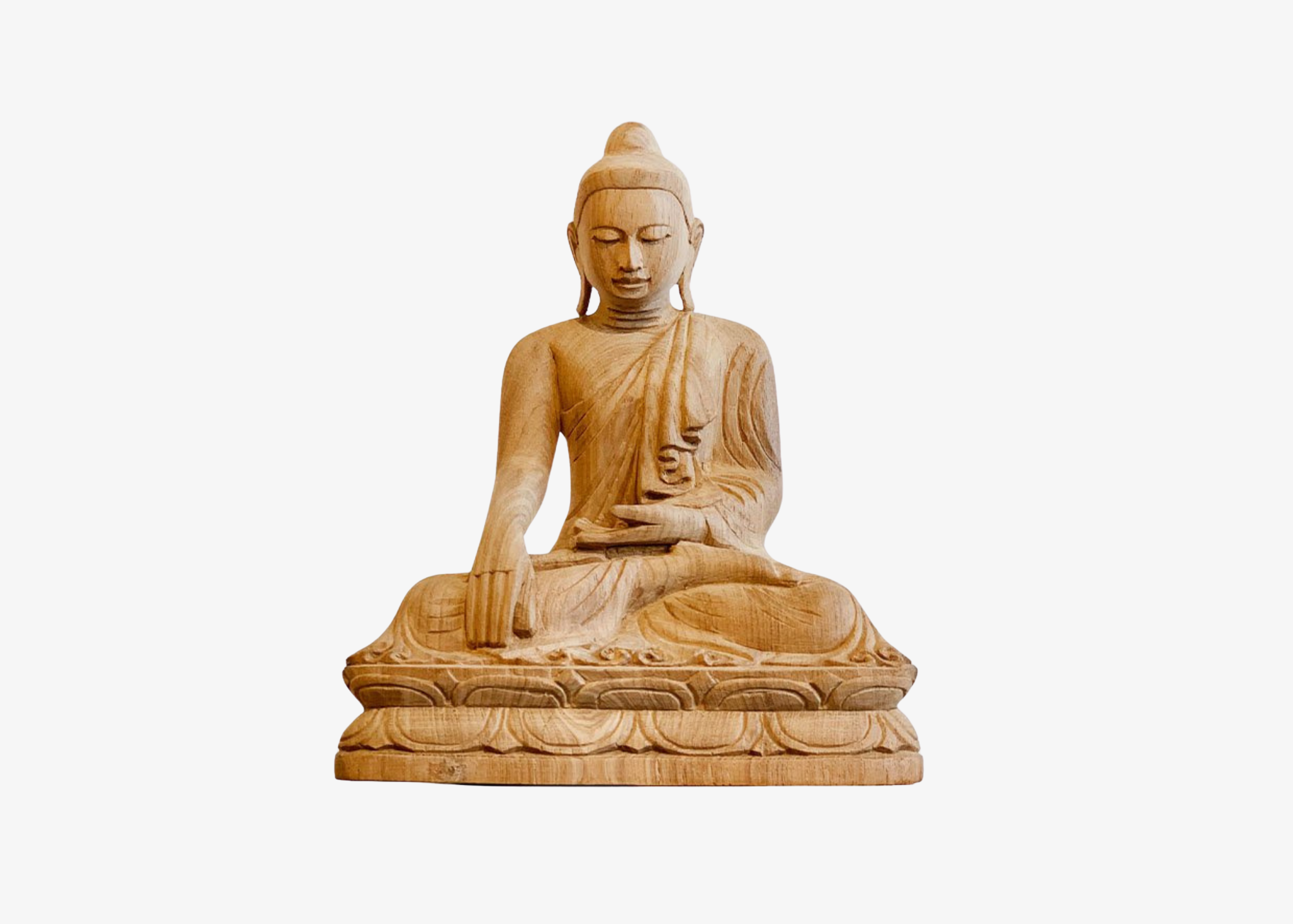 Sitting Buddha - Bhumiparsha Mudra (Small, 22cm)、mySite、topwebapps