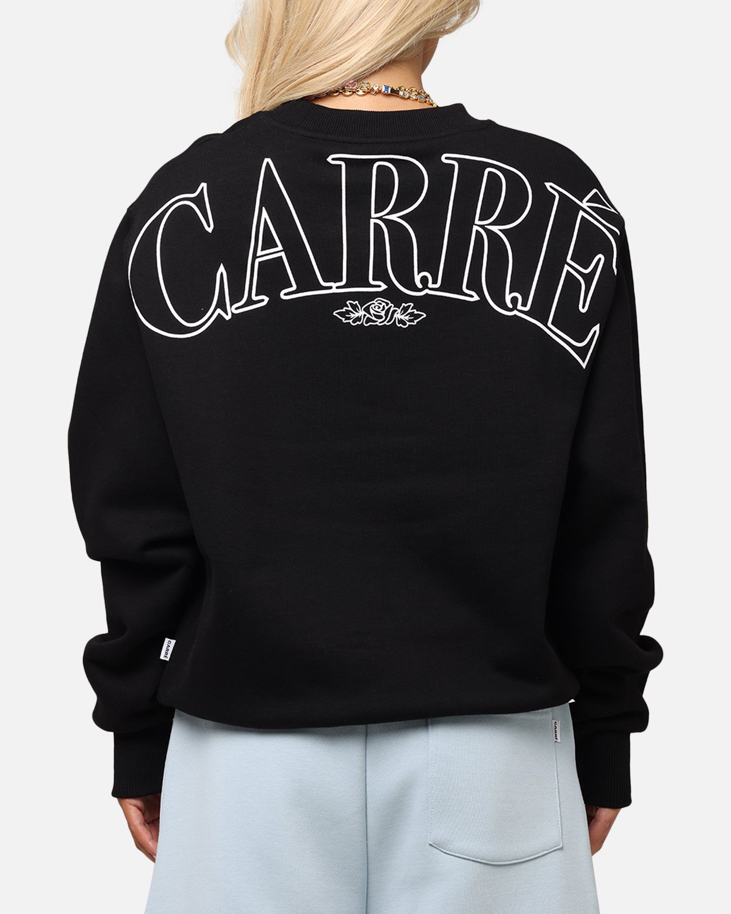 Carre Bloom Crewneck Black、mySite、zt4zffjzw