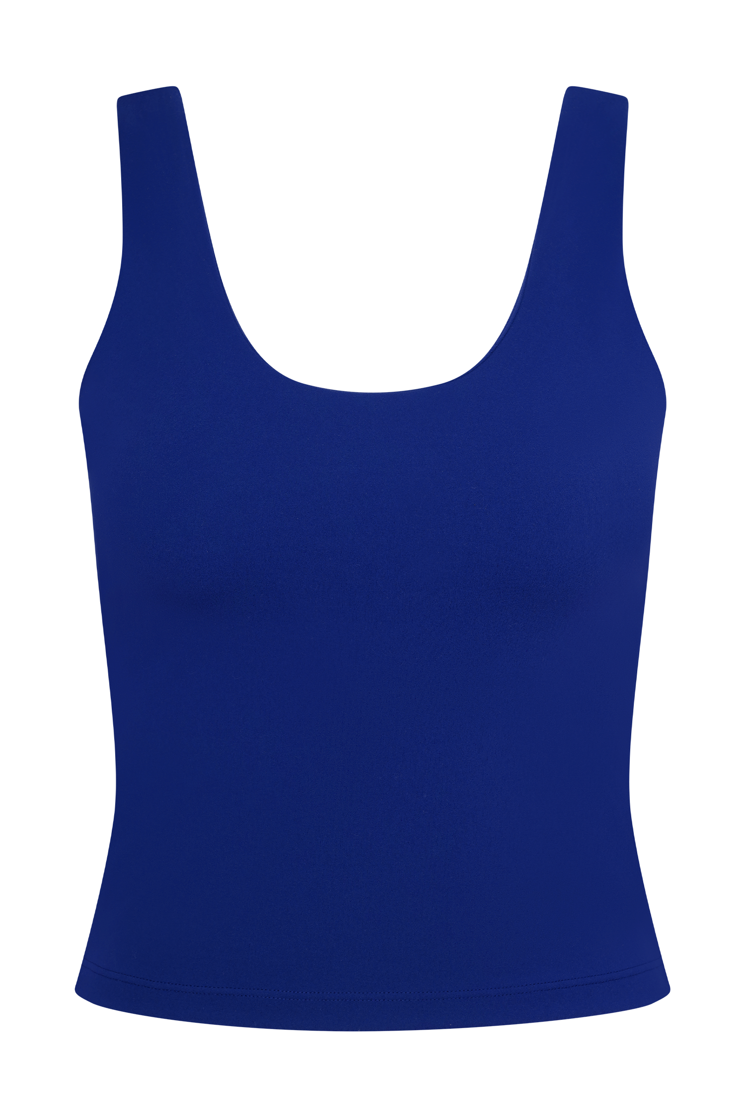 Alexandra Yoga Top - Cobalt、mySite、solidvoid