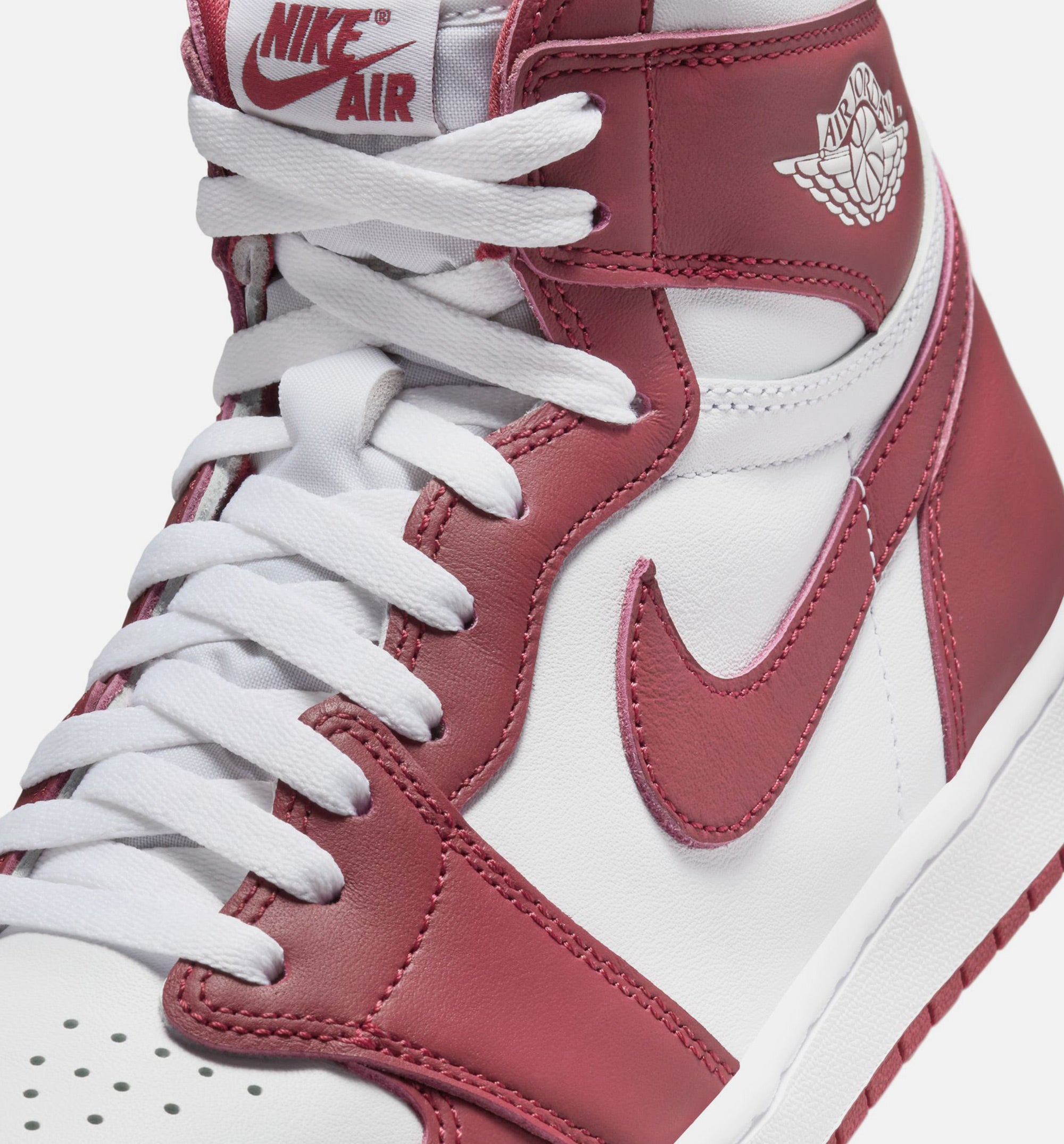 Air Jordan 1 Retro High OG Artisanal Red Mens Lifestyle Shoe - White/Team Red、mySite、dreamappss