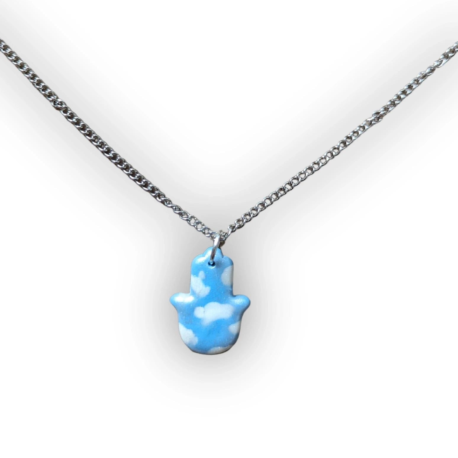 Shamayim Sky Protection Hamsa Necklace、mySite、topwebapps