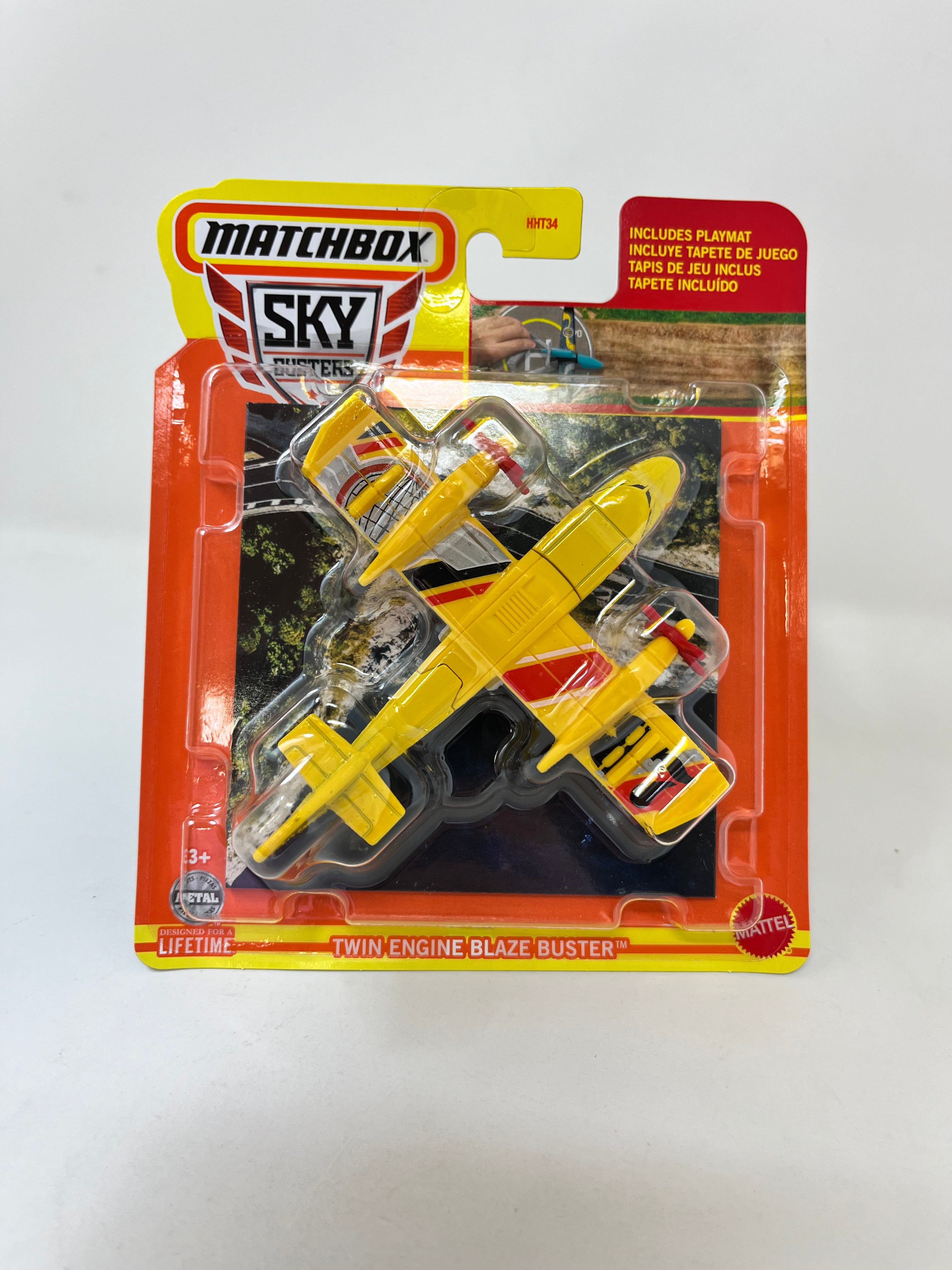 Twin Engine Blaze Buster #16 * 2024 Matchbox Sky Busters Case L、mySite、hgirdovlk