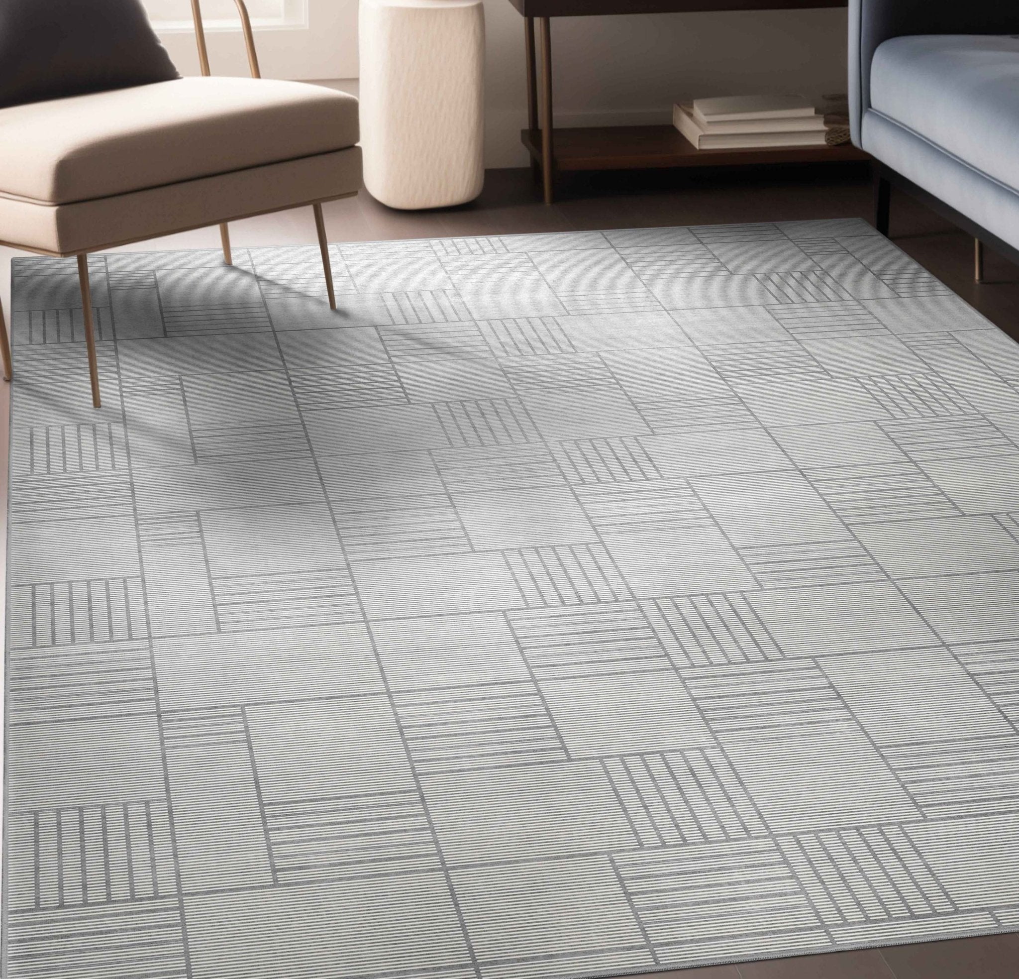 Apollo Modern Geometric Art Flatwoven Rug – Easy Clean & Durable、mySite、gigharbornorthrealestate