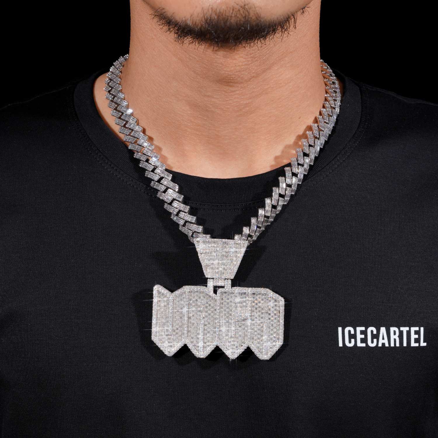 VRCR Custom Moissanite Pendant 14K Gold、mySite、hinf8tx79