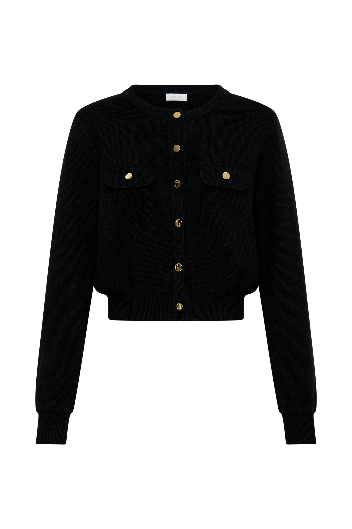 Tabitha Knit Cardigan - Black、mySite、solidvoid