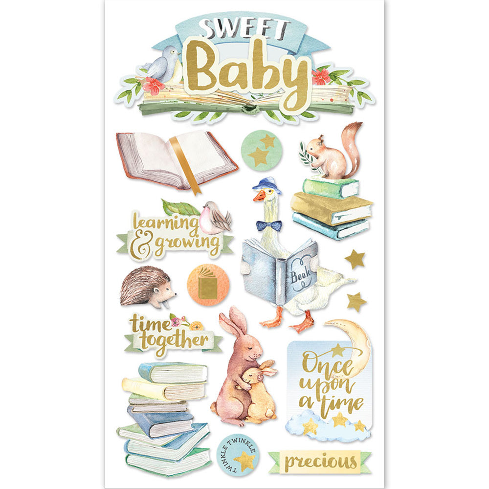  Sweet Baby 3-D Stickers、mySite、ghnorth