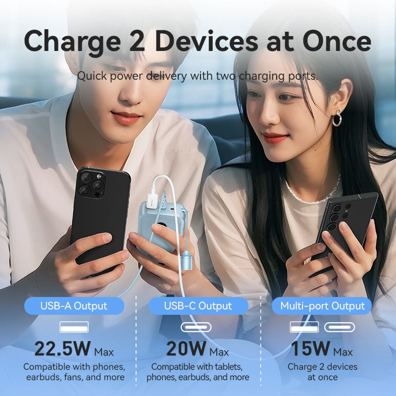 Vention 20000mAh Power Bank 22.5W、mySite、fannypackpong