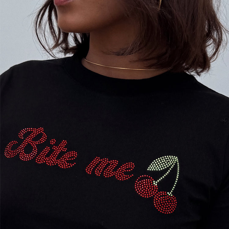 Bite Me Baby T-Shirt、mySite、solidvoid