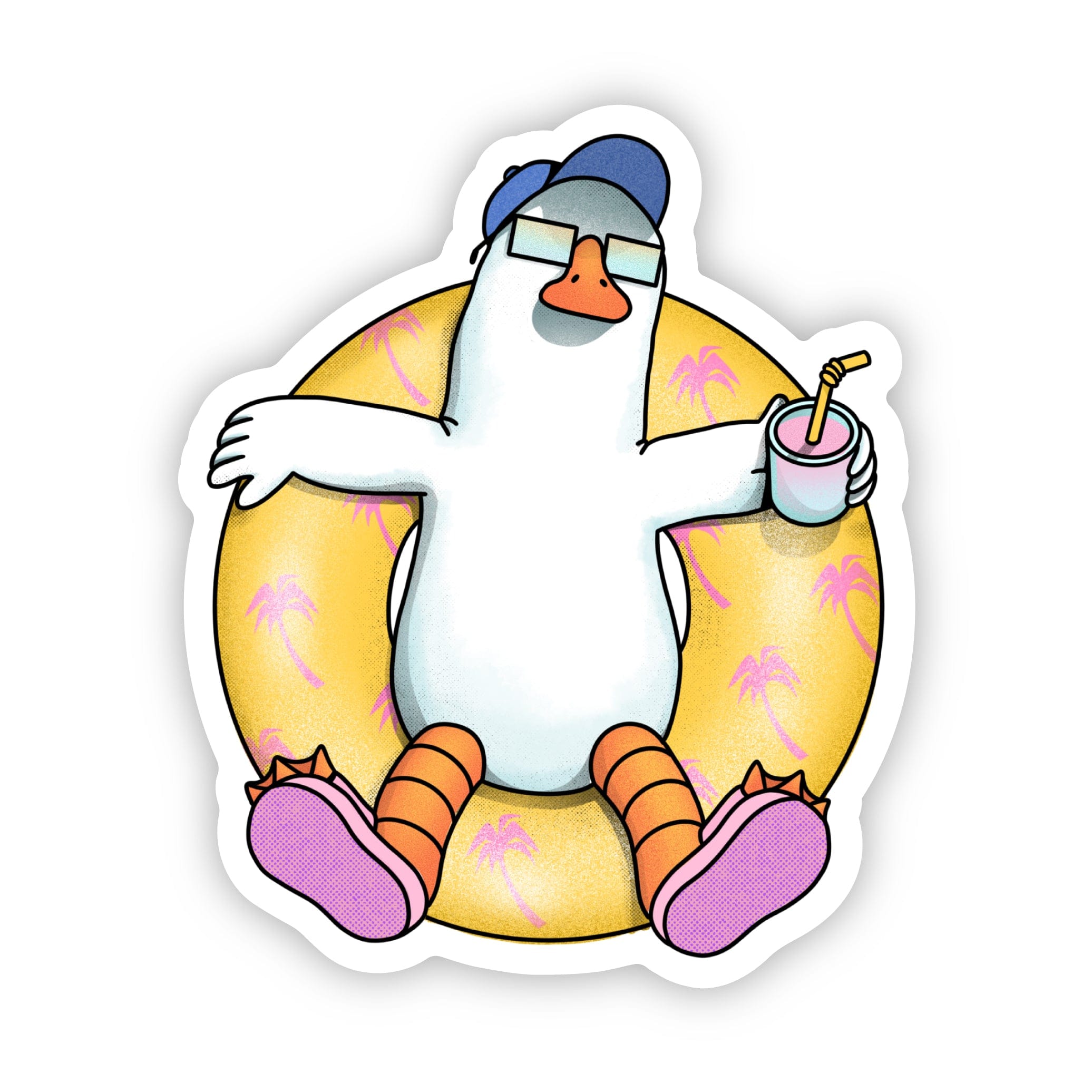  Chill Pool Goose Sticker、mySite、ghnorth