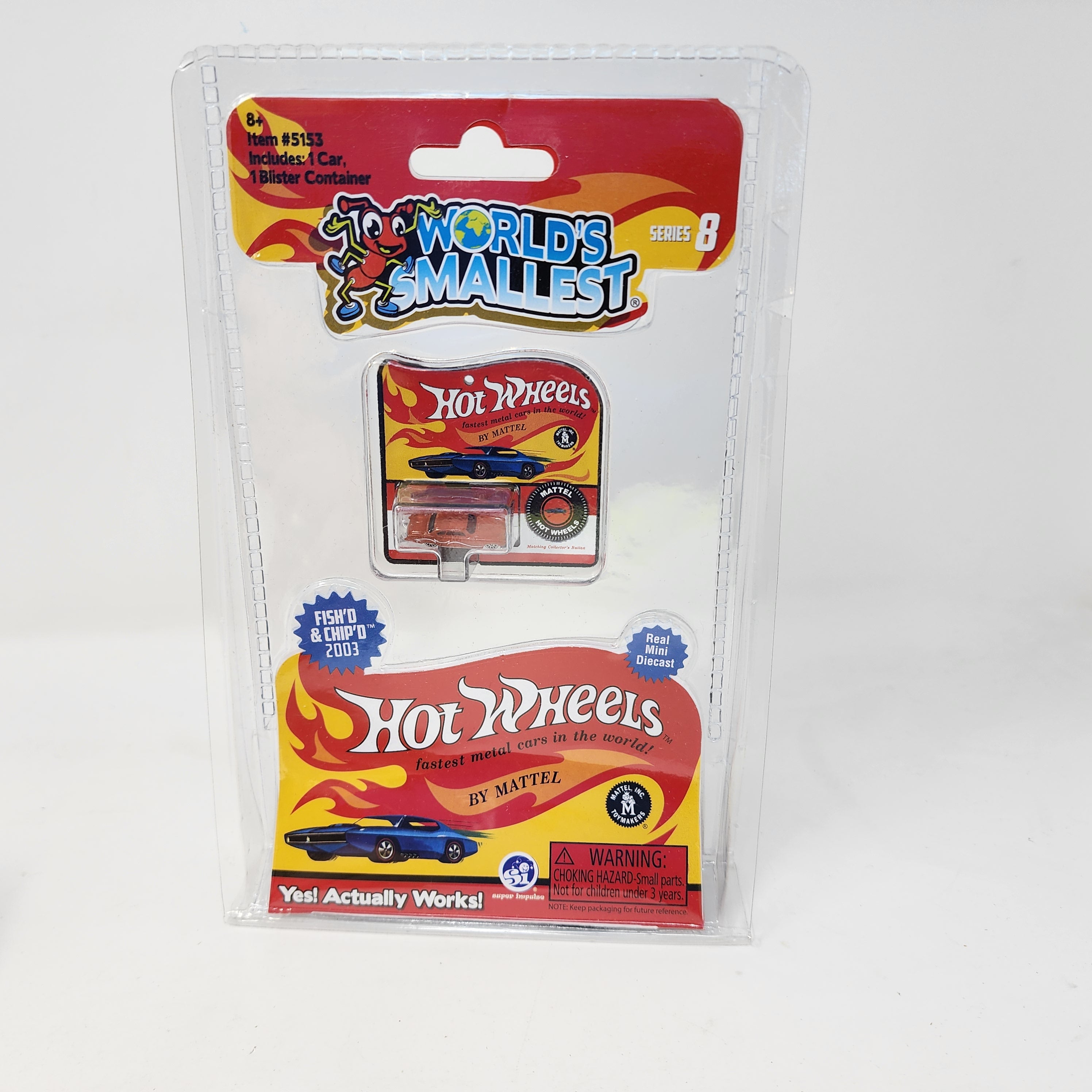 Fish'D & Chip'D * Hot Wheels Worlds Smallest、mySite、hgirdovlk