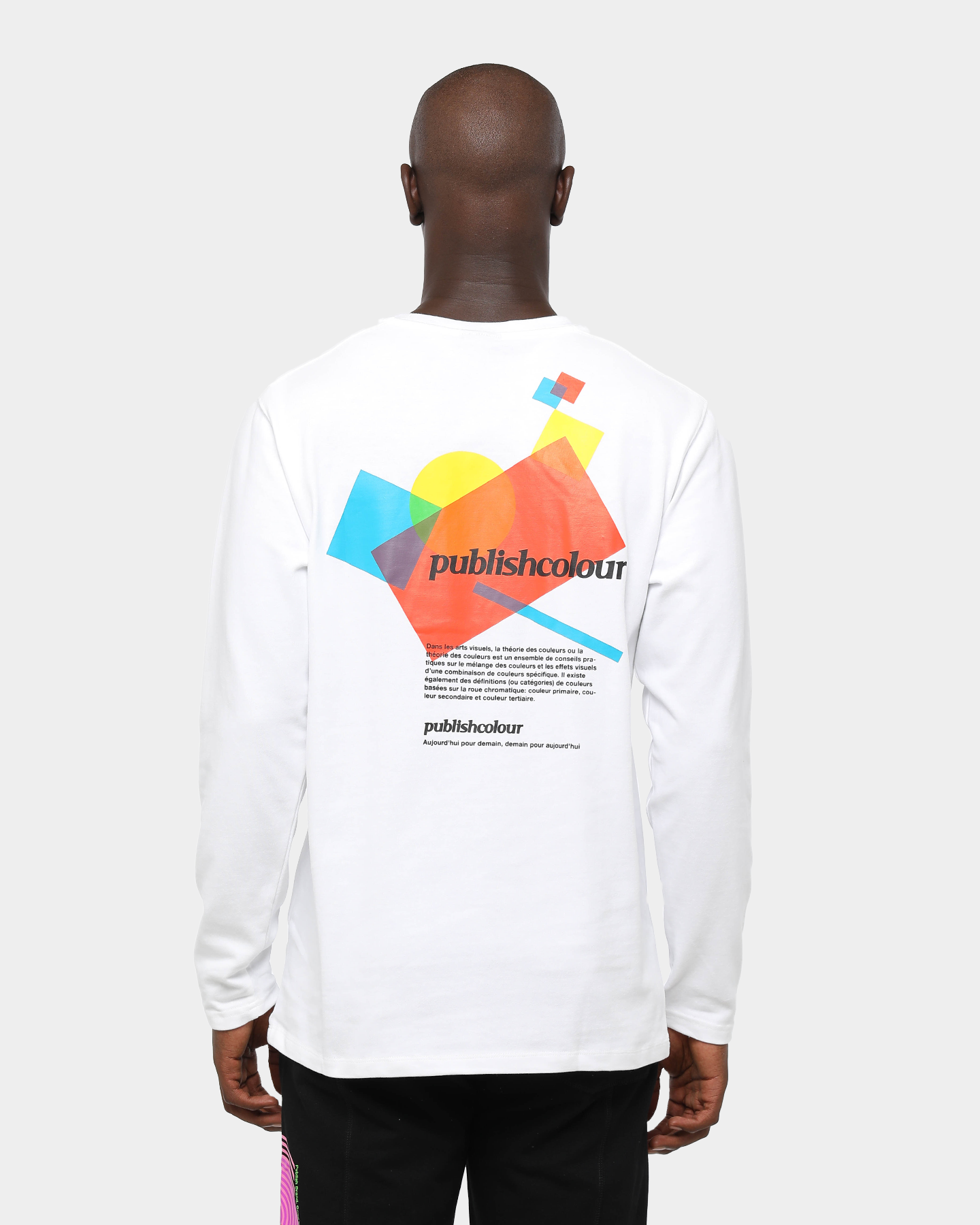 Publish Men's Myers Long Sleeve T-Shirt White、mySite、zt4zffjzw