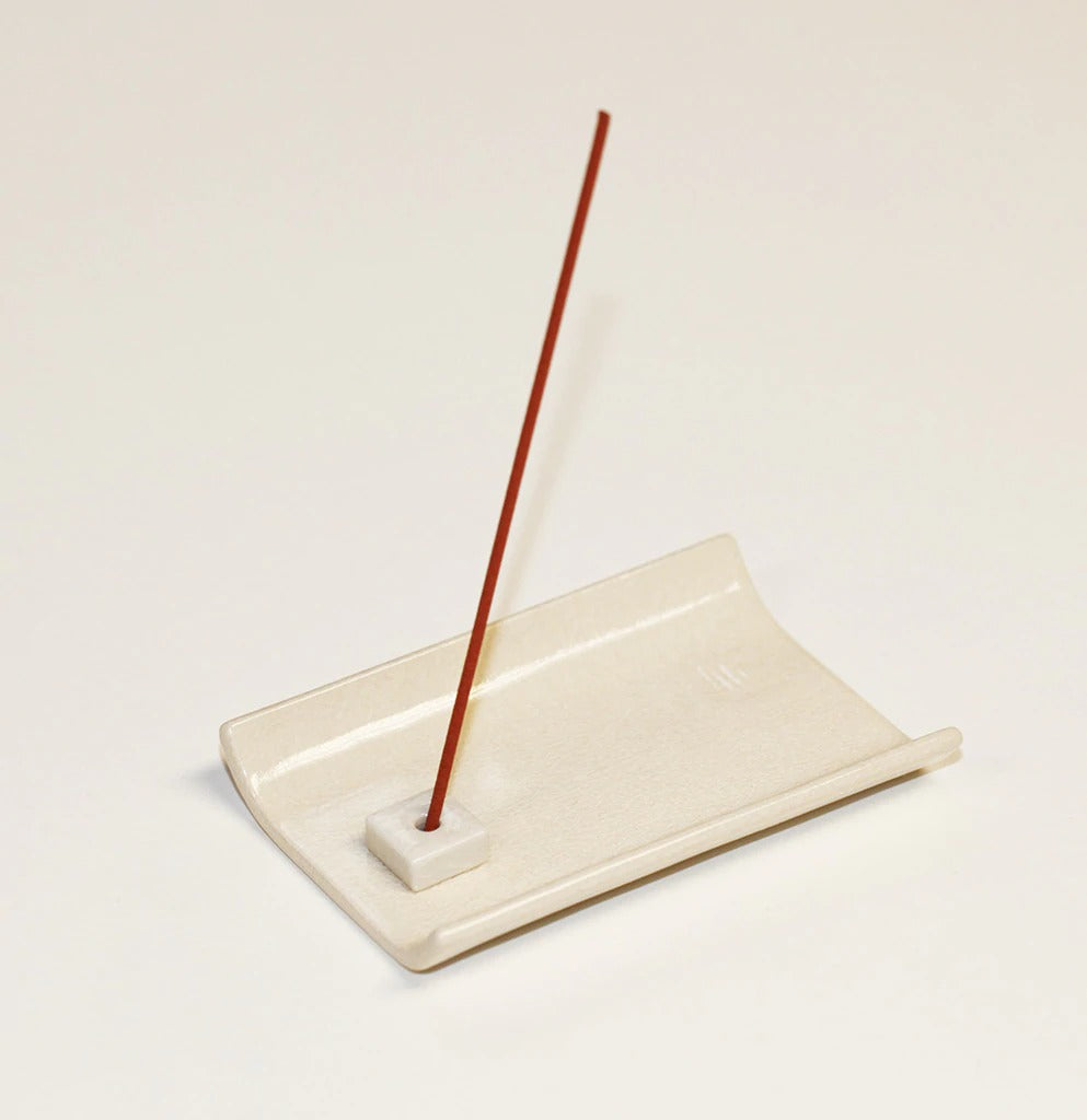 White Ceramic Plate Incense Holder、mySite、topwebapps
