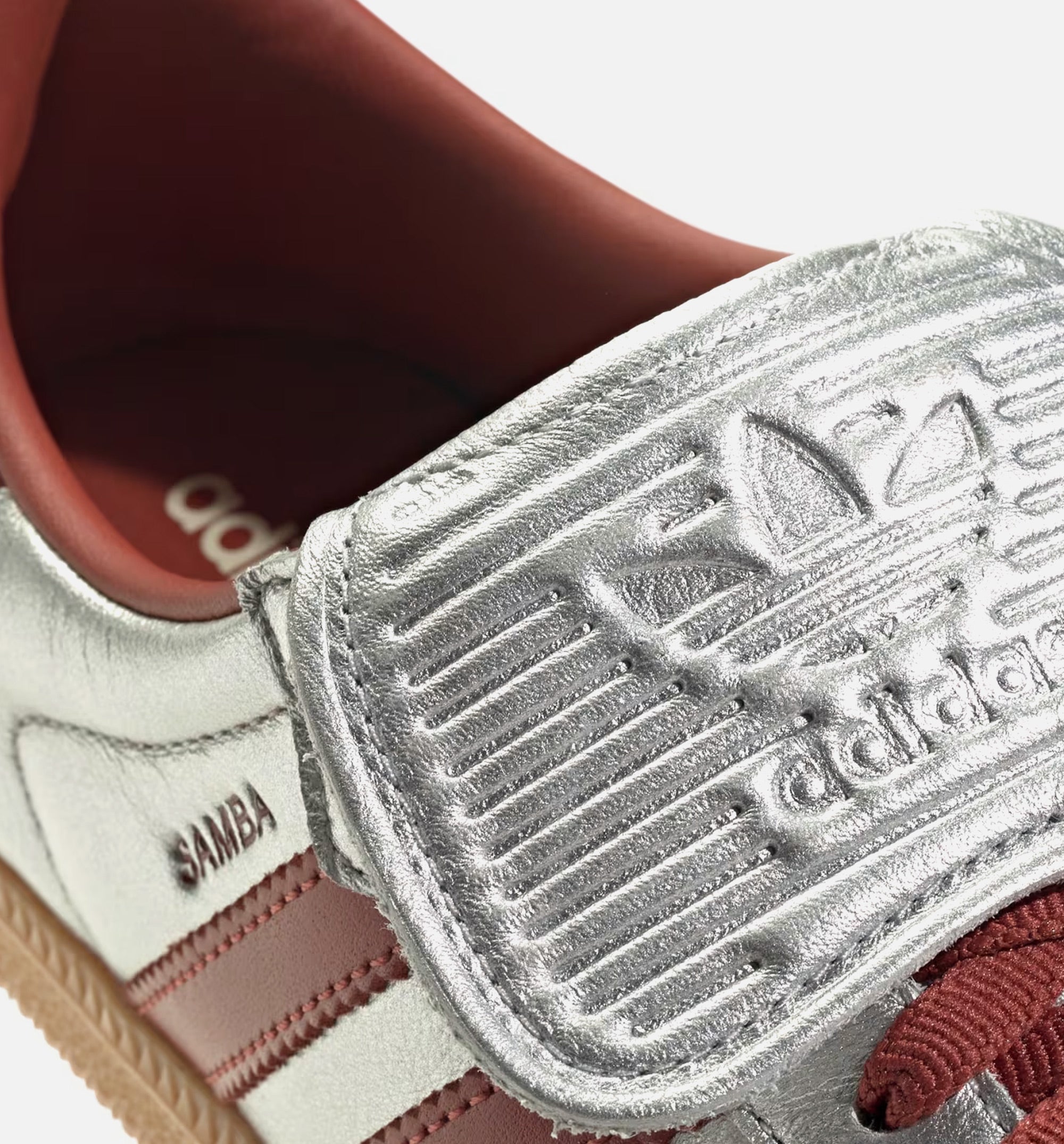 Samba LT Mens Lifestyle Shoe - Silver Metallic/Preloved Ruby/Gum、mySite、dreamappss