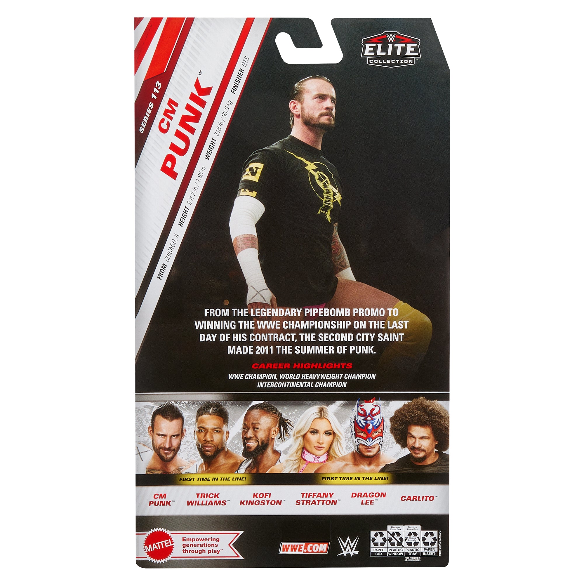 WWE Elite Series 113 CM Punk、mySite、hgirdovlk