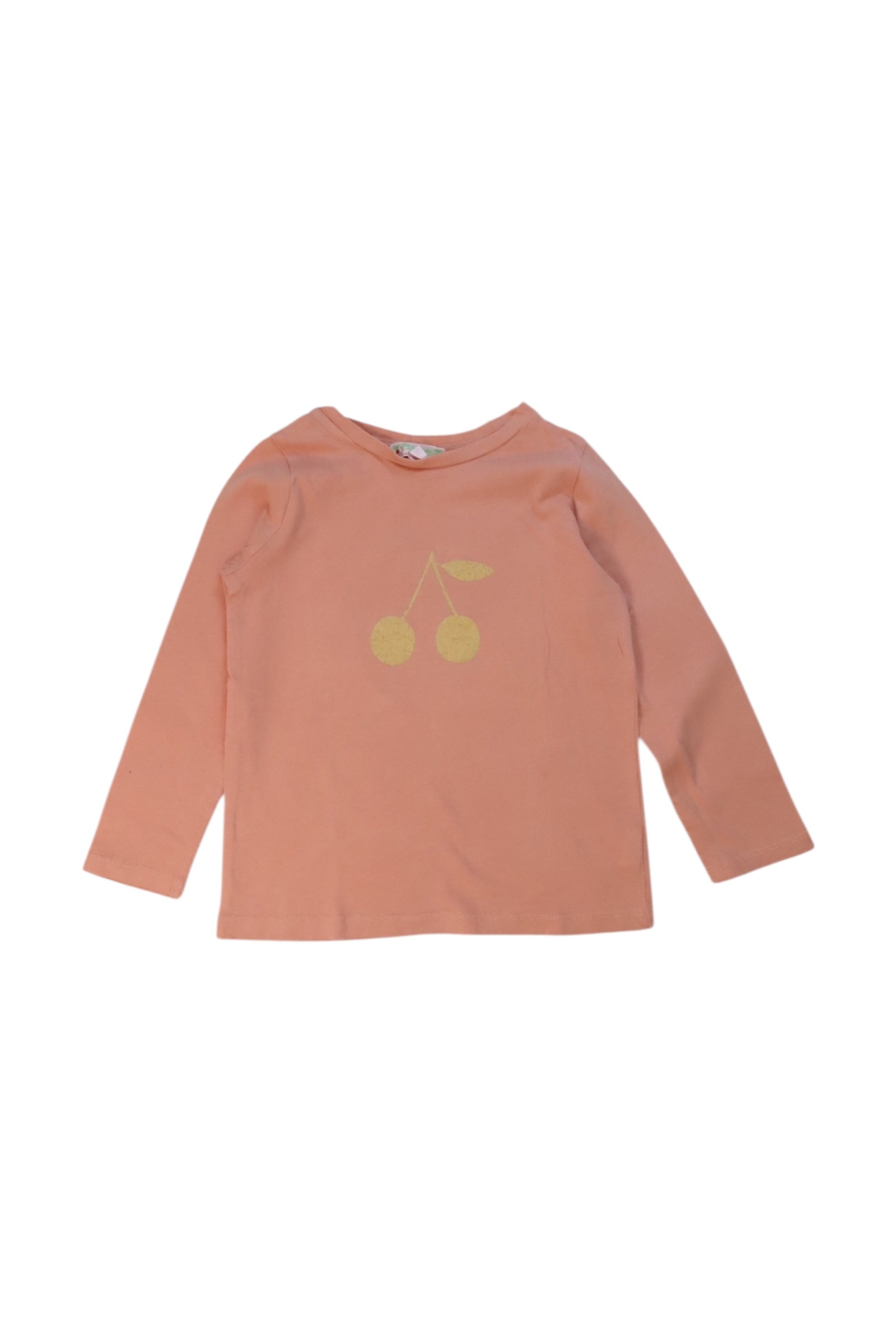Bonpoint Cherry Long Sleeve Shirt 4T、mySite、g9winljtr