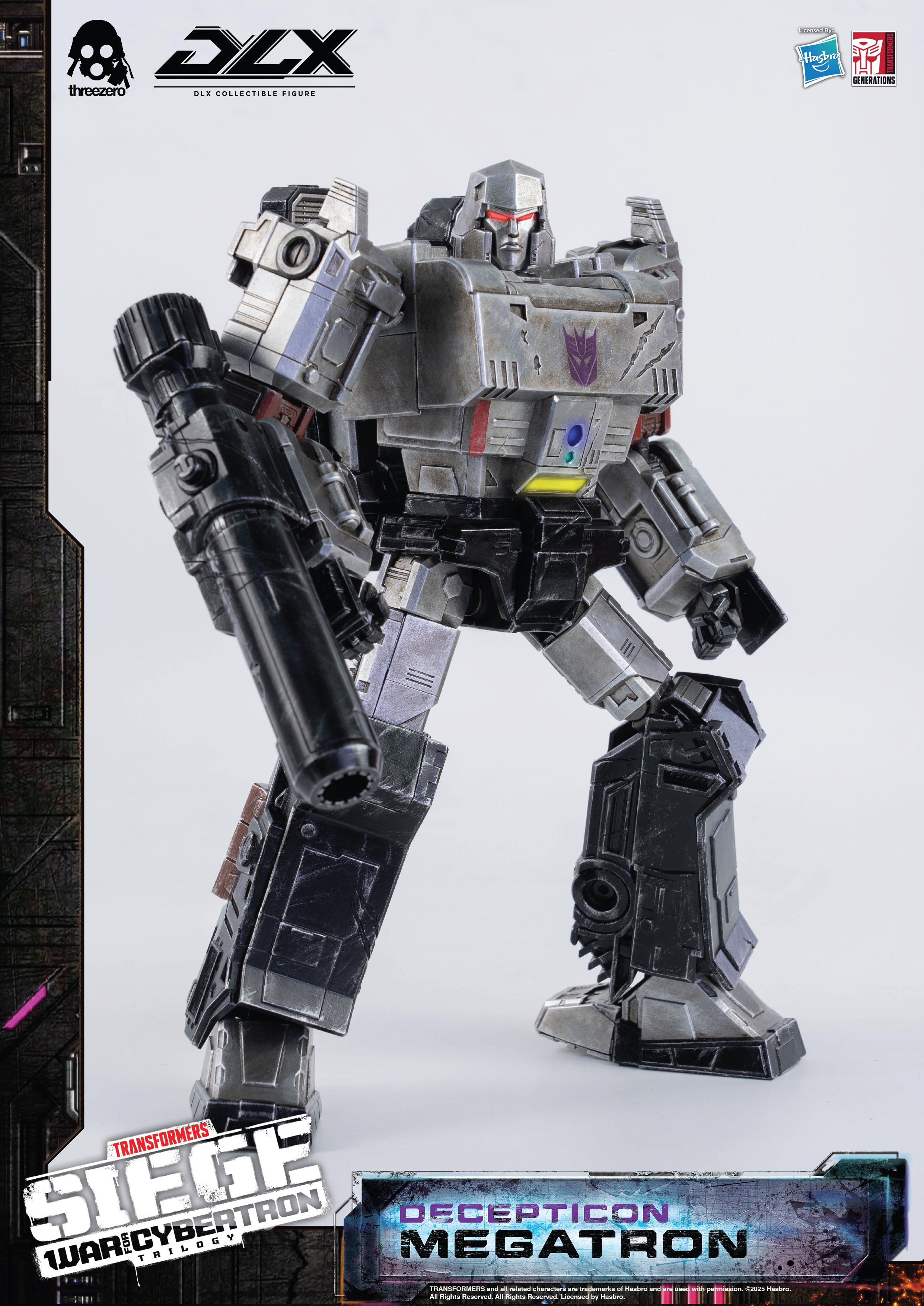 Threezero Transformers: War for Cybertron Trilogy DLX Megatron、mySite、hgirdovlk