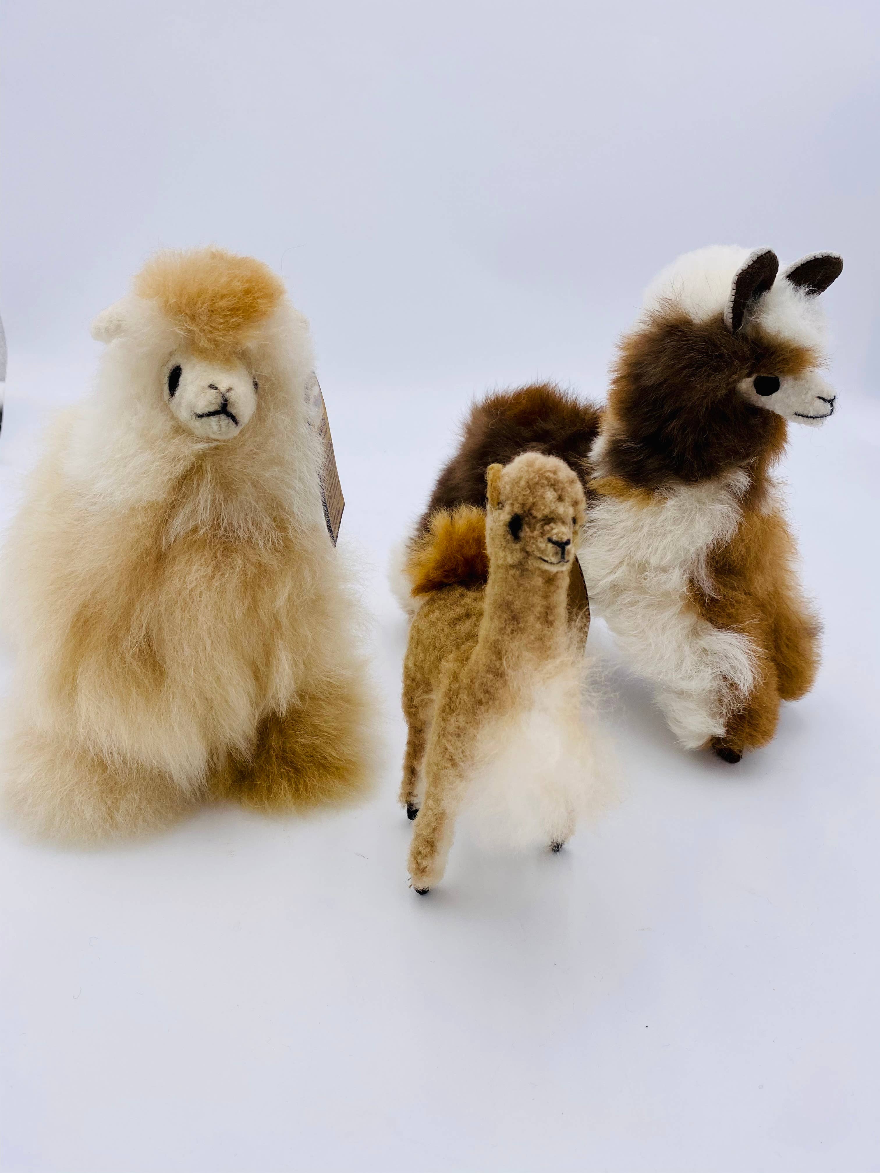 Fluffy Plush Llama Handmade in Peru、mySite、g9winljtr