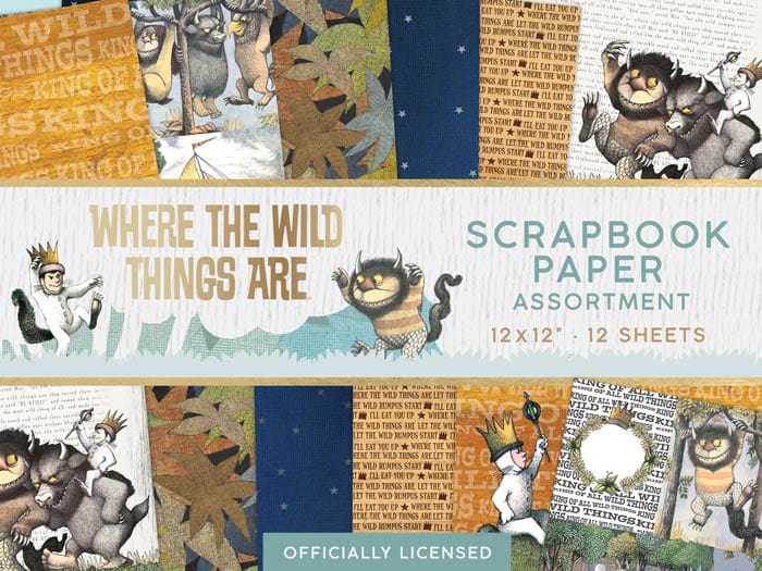  Scrapbook Paper Set - Where the Wild Things Are、mySite、ghnorth