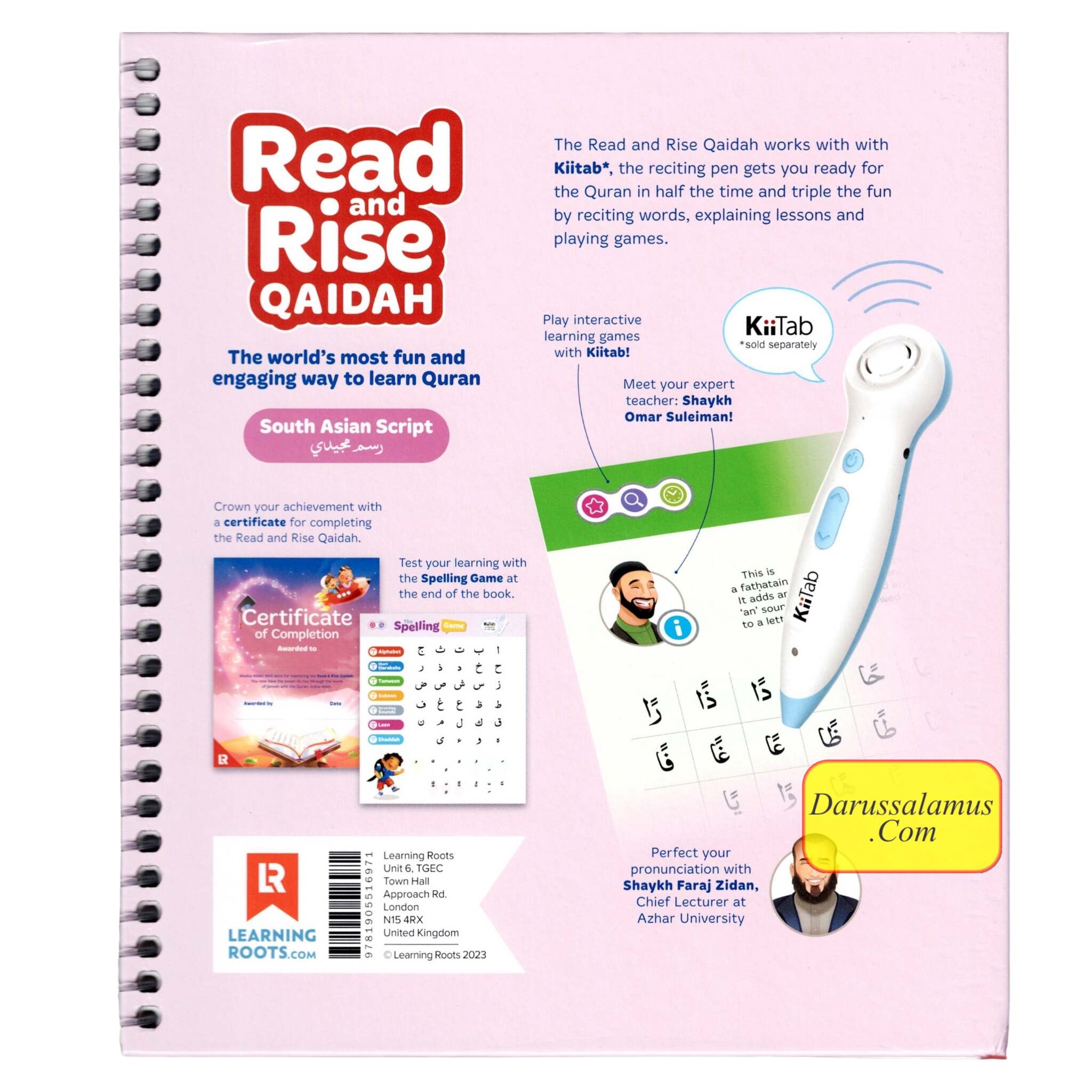 Read & Rise Qaidah by Zaheer Khatri (Madinah Script)、mySite、topwebapps