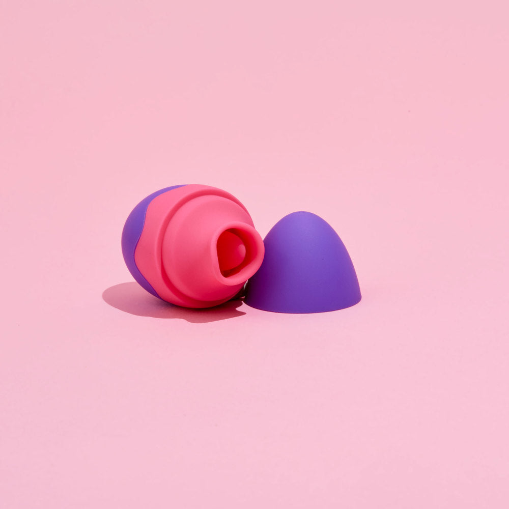 Aria By Blush® | Flutter Tongue 7-Function Flicking Tongue Clitoris Stimulator - Made From Satin Smooth Platinum-Cured Silicone、mySite、bottomscart