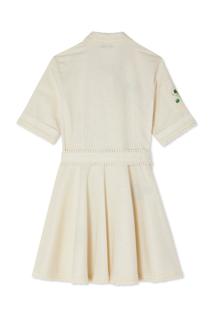 Isla Patchwork Lauren Dress Petite、mySite、solidvoid