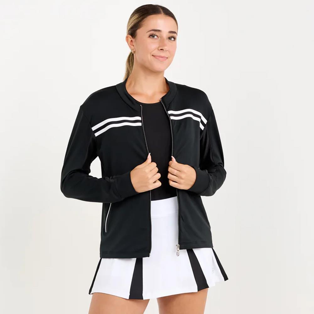 Sofibella Women's Monochrome Jacket - Black/White