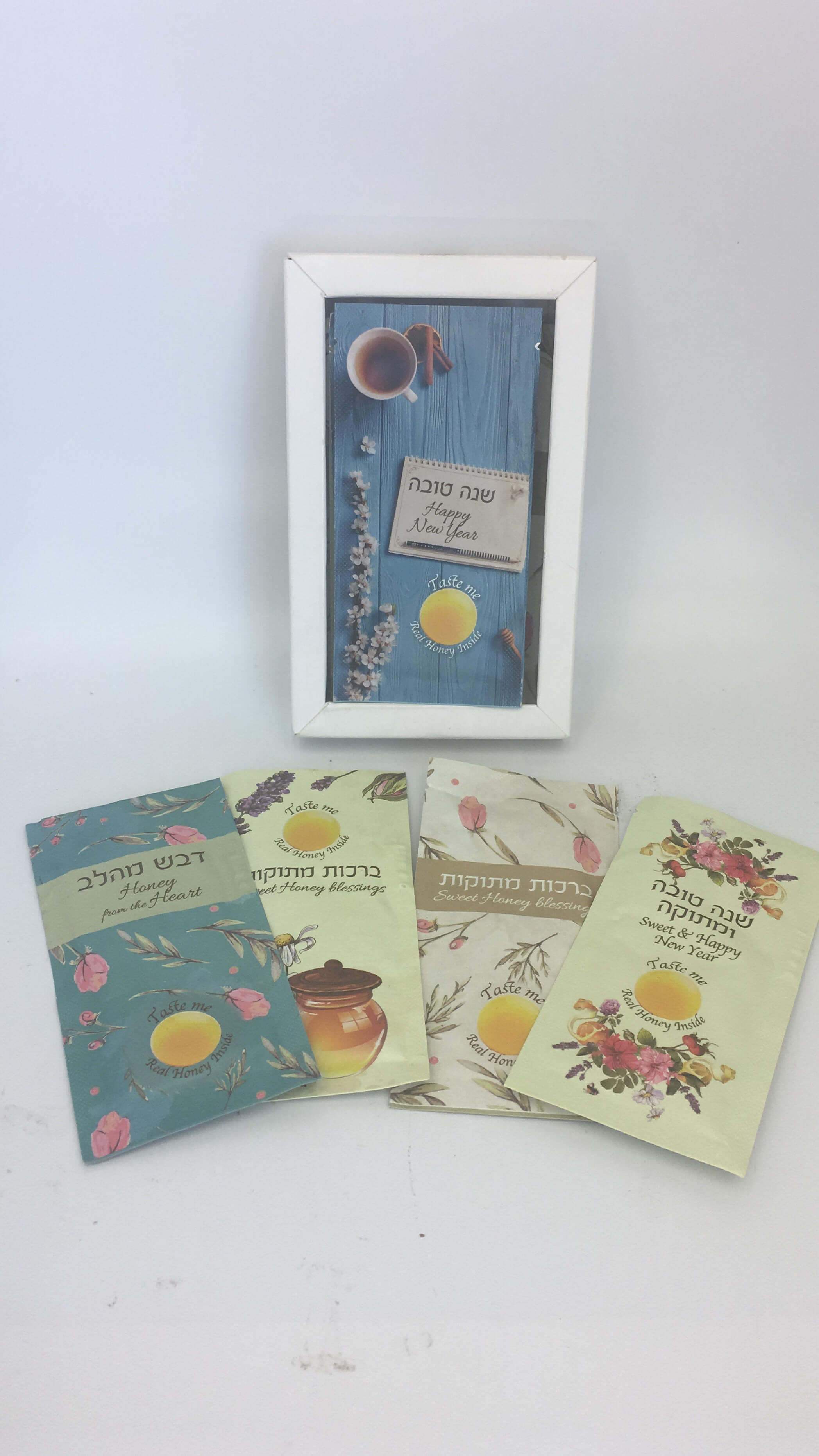 Tastable Rosh Hashanah Honey Cards - Set of 5 Packets、mySite、topwebapps