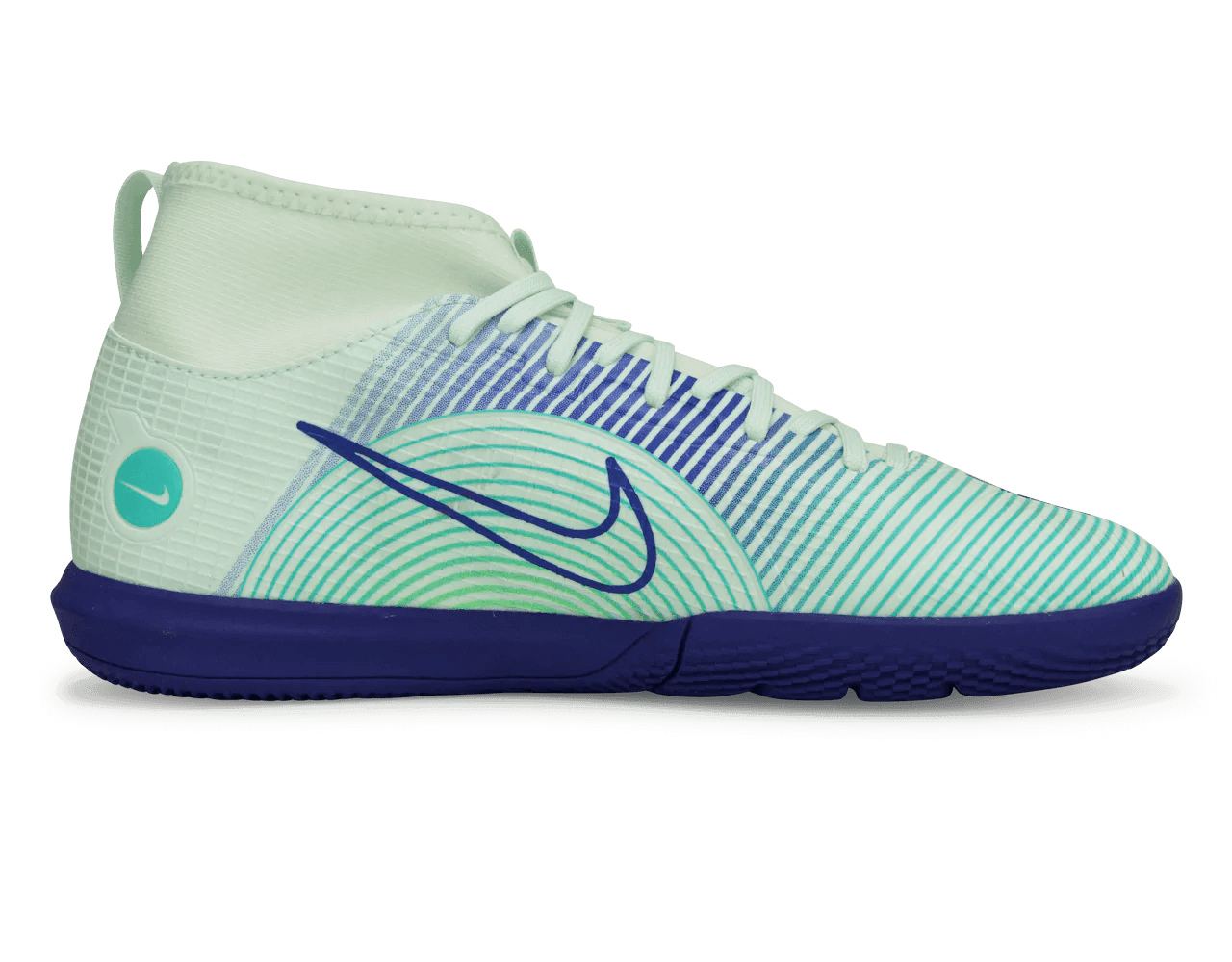 Nike Kids Mercurial Superfly 8 Academy MDS IC Green/Purple、mySite、noshort