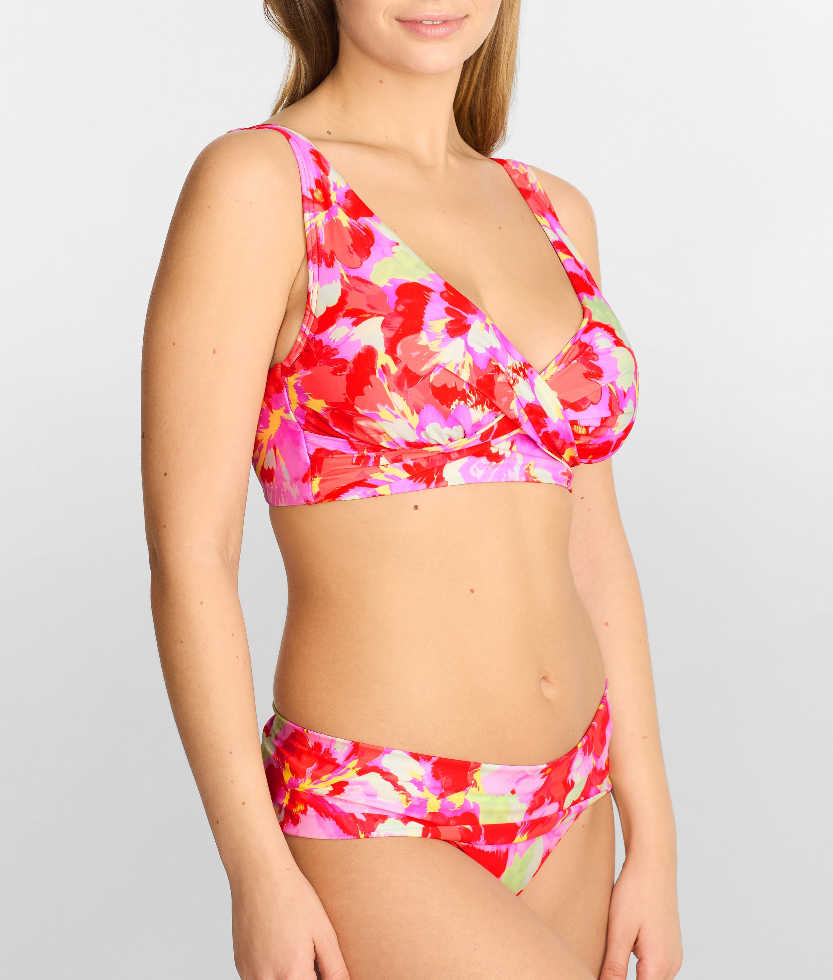  Printed Elsie Underwire Wrap Bikini Top、mySite、justintrudeaud