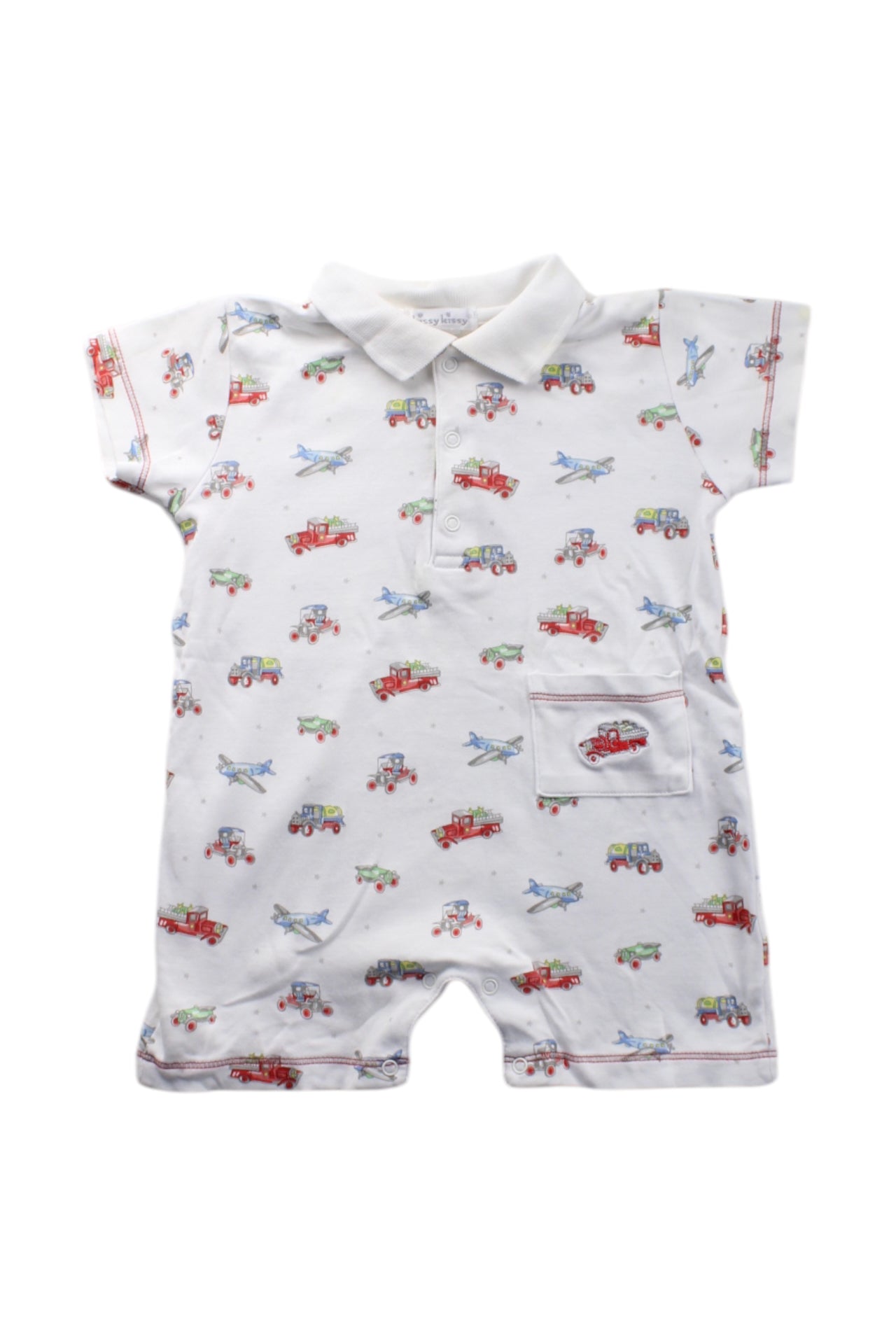 Kissy Kissy Printed Romper 6-12M、mySite、g9winljtr