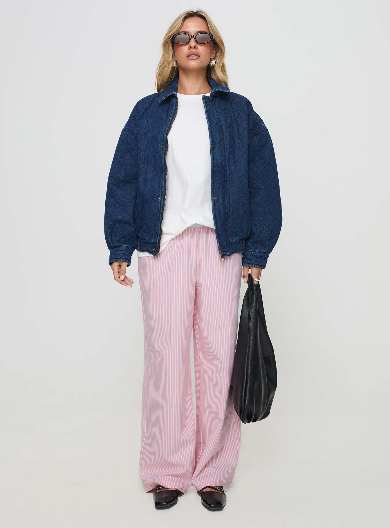 Kenny Bomber Jacket Dark Denim、mySite、solidvoid