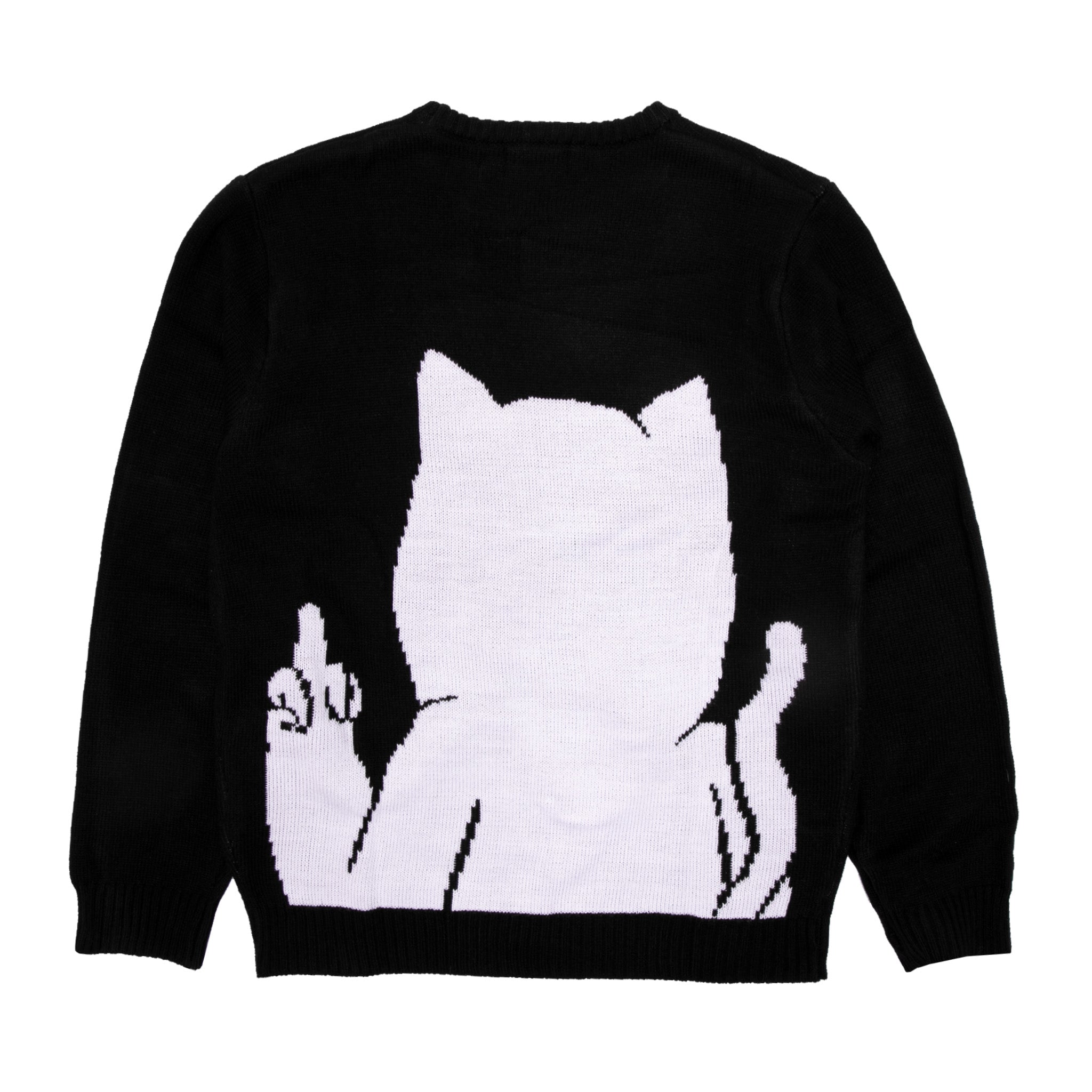  Lord Nermal Flippy Knitty Sweater (Black)、mySite、merchandisen