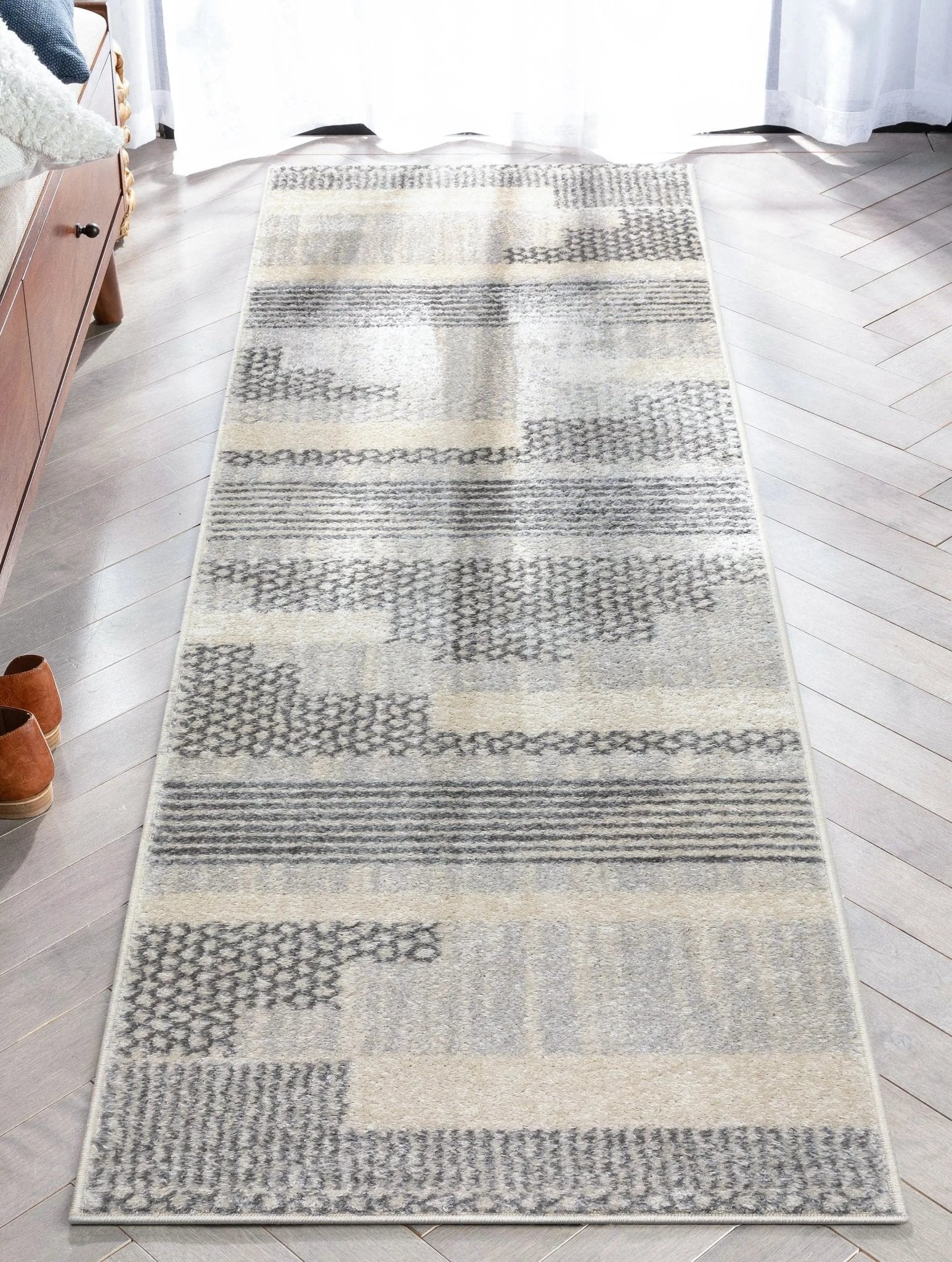 Well Woven Black & White Striped Rug – Living Room Luxury、mySite、gigharbornorthrealestate