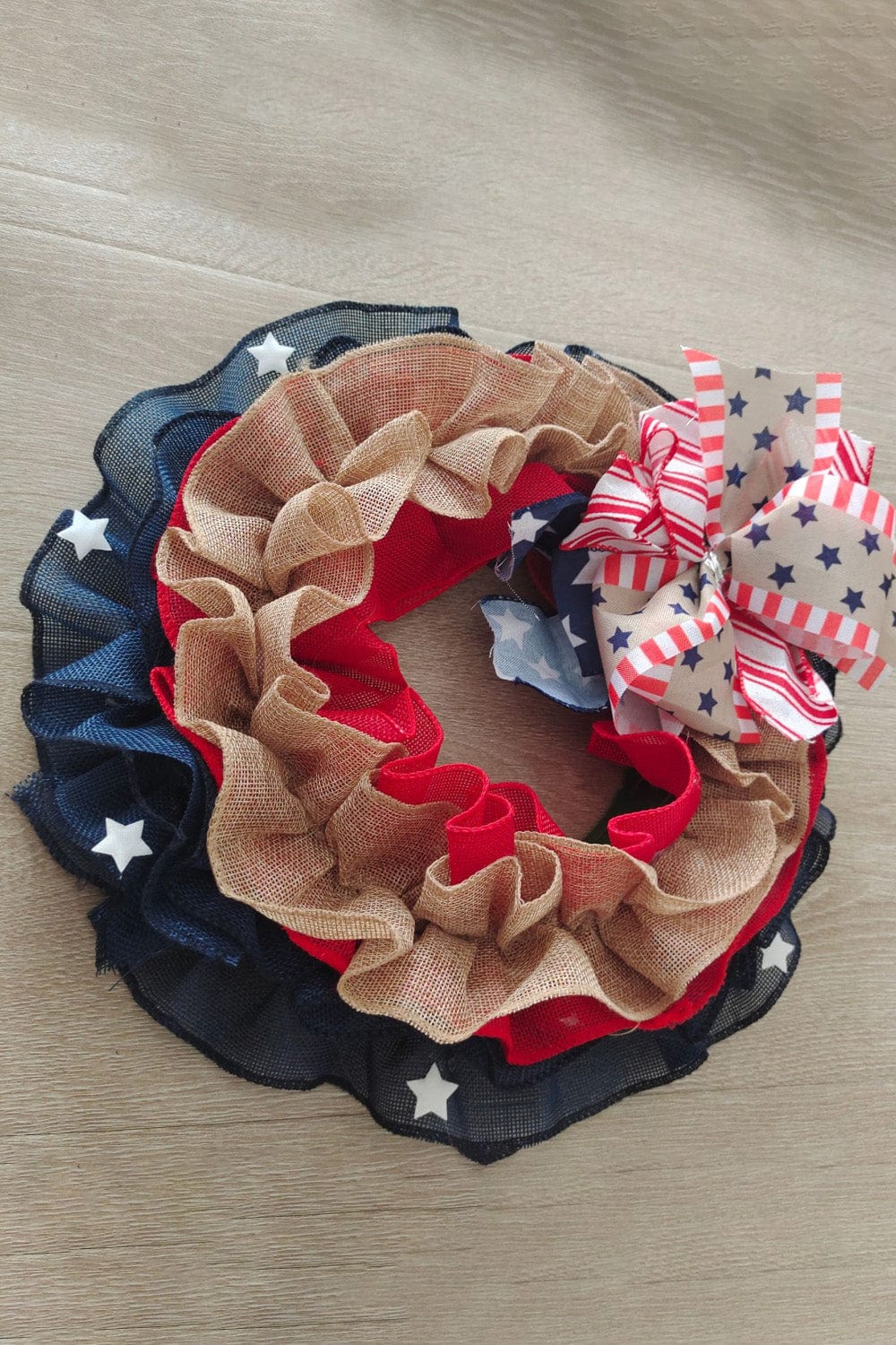 Independence Day Knit Small Wall Wreath、mySite、g9winljtr