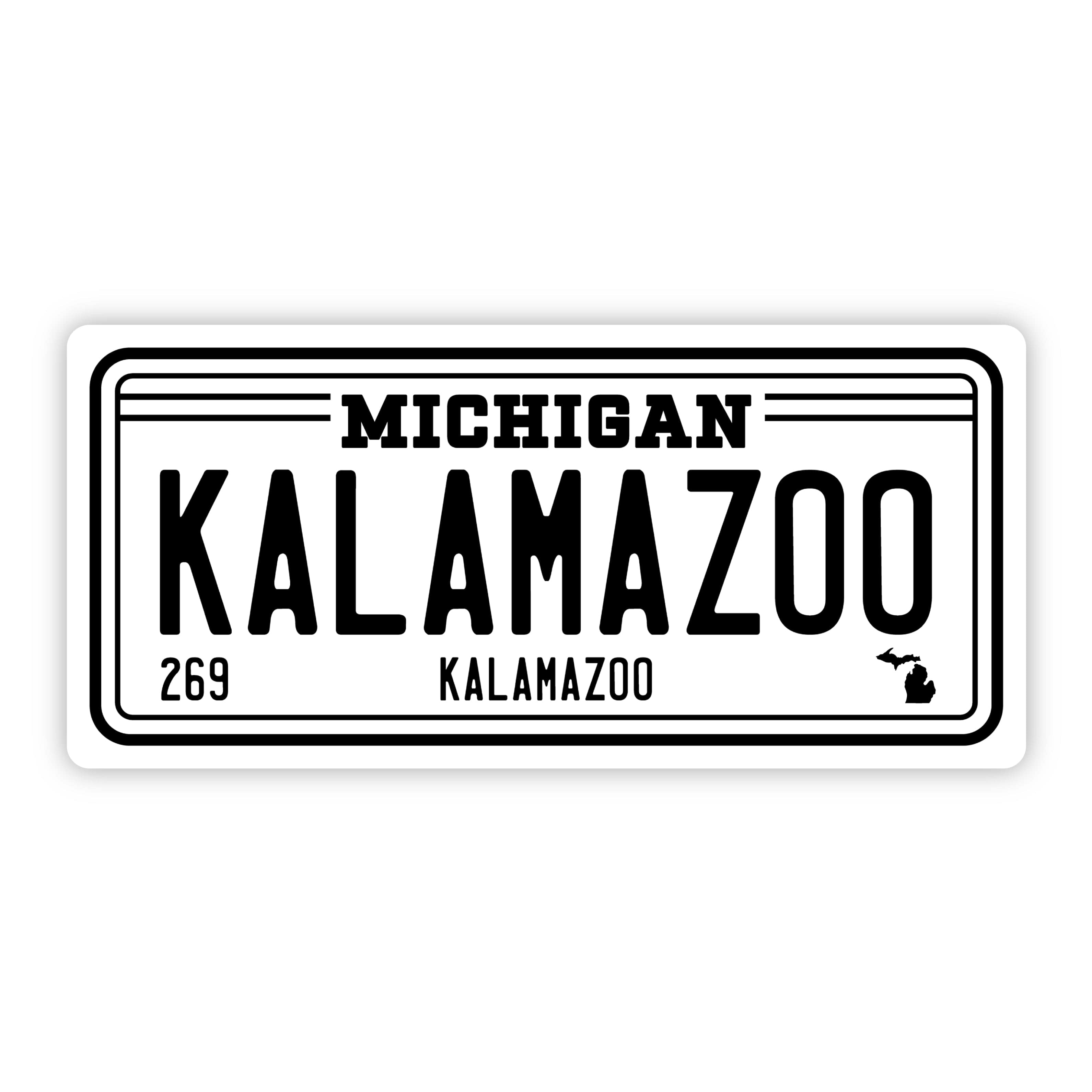  Kalamazoo Michigan 269 Bumper Sticker (5 inch)、mySite、ghnorth