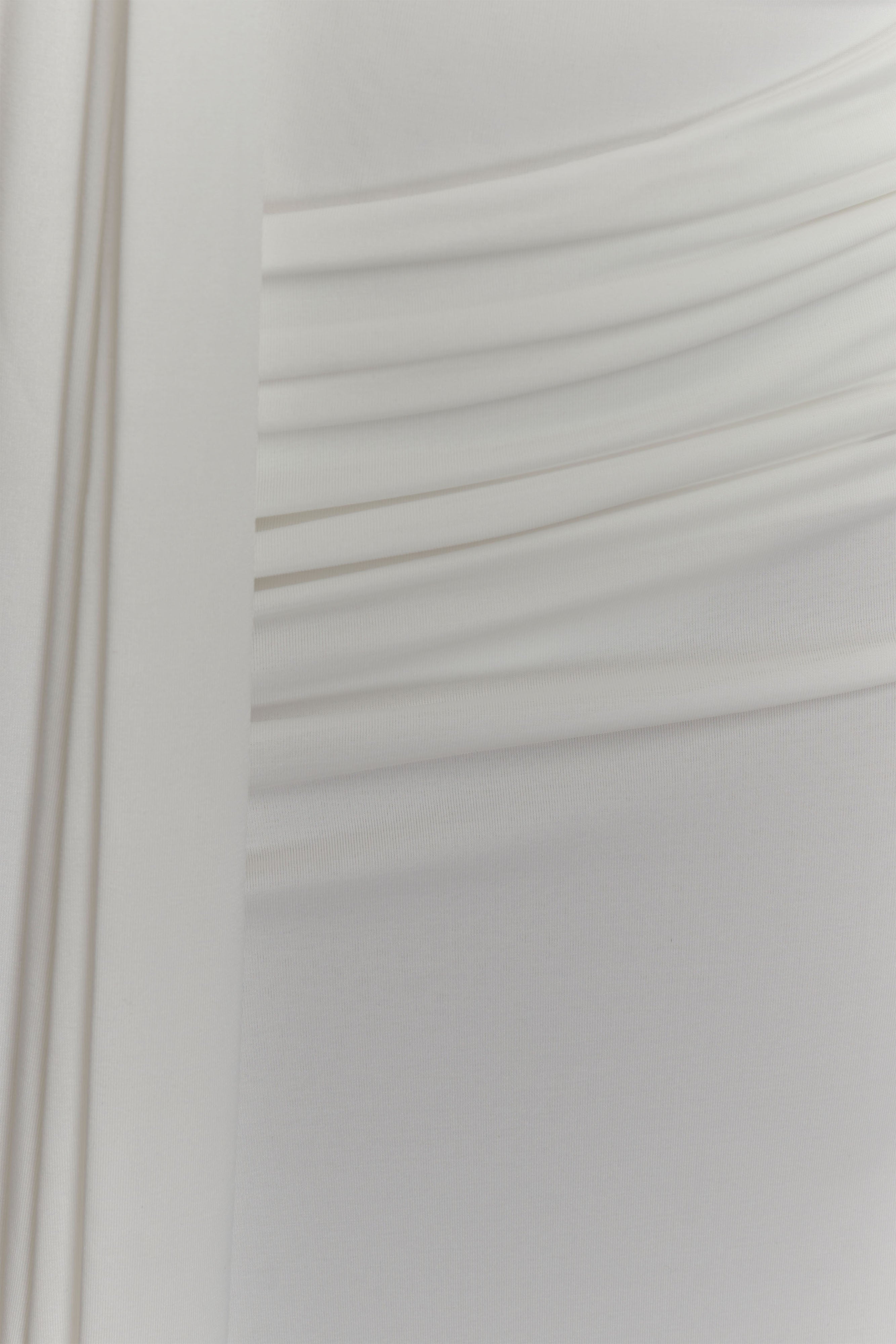 Oliver Slinky Maxi Dress - White、mySite、solidvoid