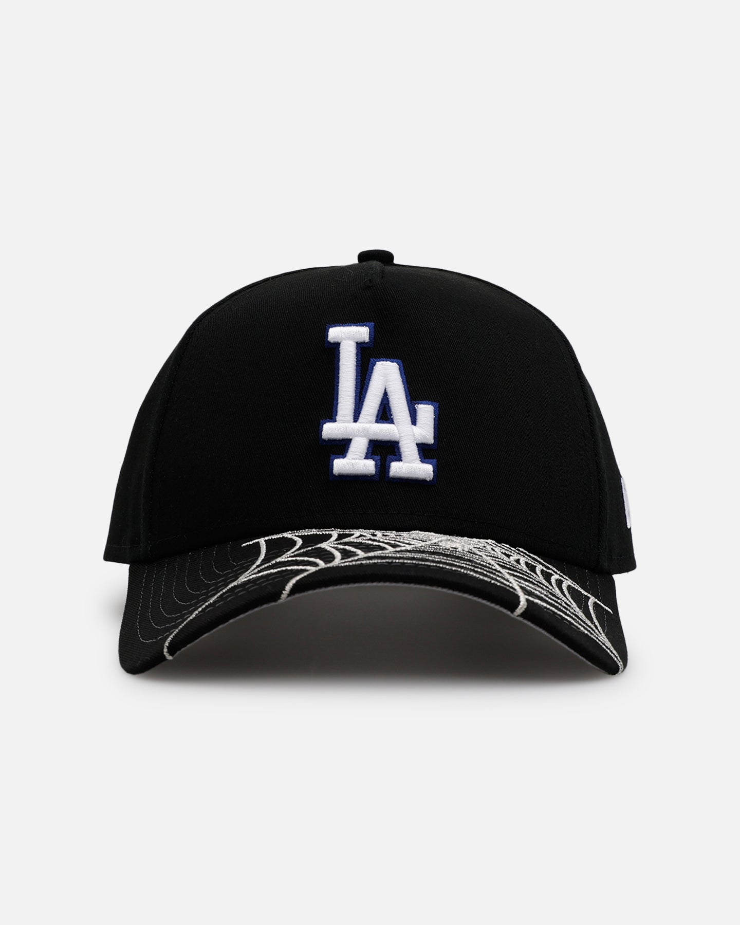 New Era Los Angeles Dodgers 'Spider Web Visor' 9FORTY A-Frame Snapback Black、mySite、zt4zffjzw