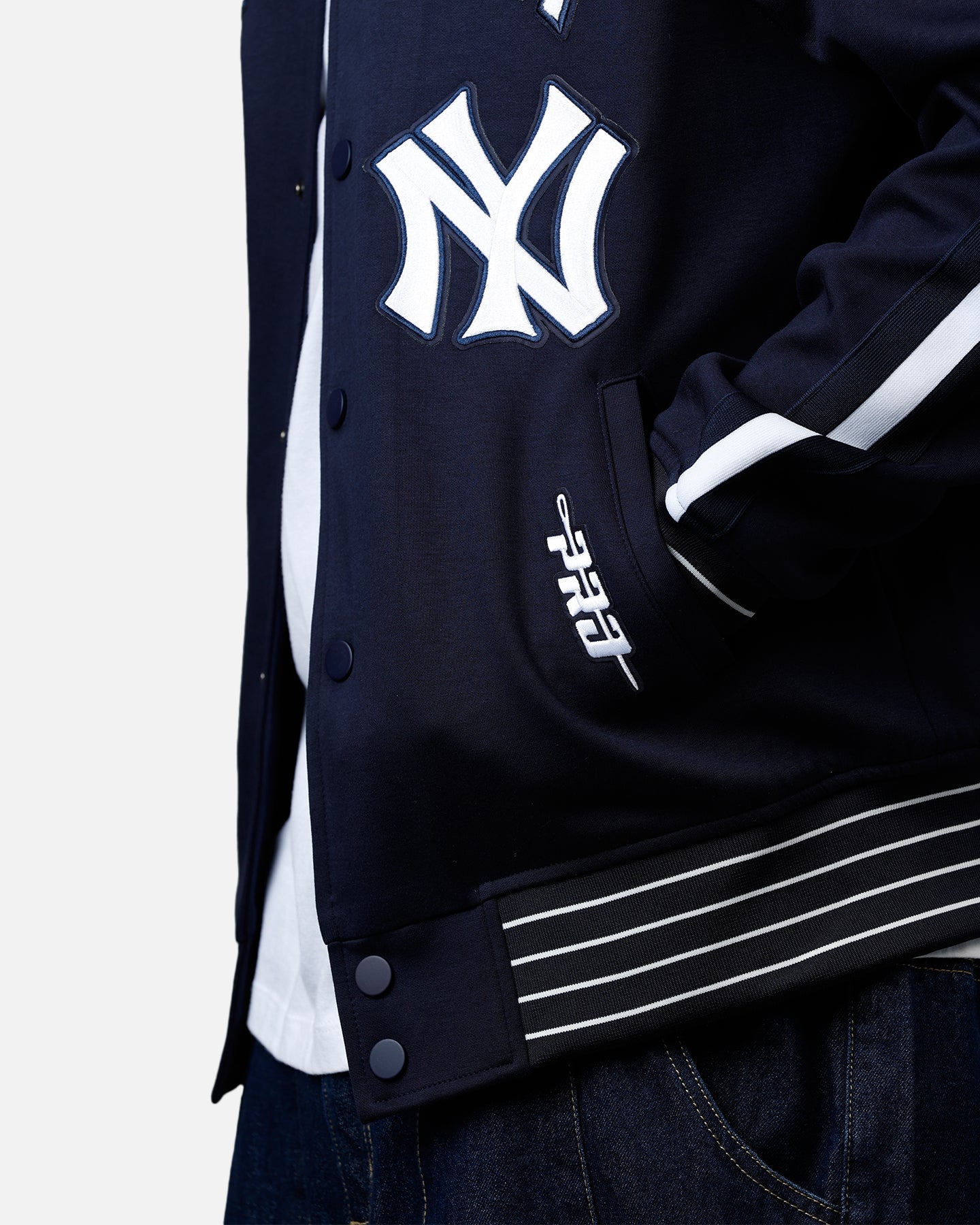 Pro Standard New York Yankees Double Knit Jacket Navy、mySite、zt4zffjzw