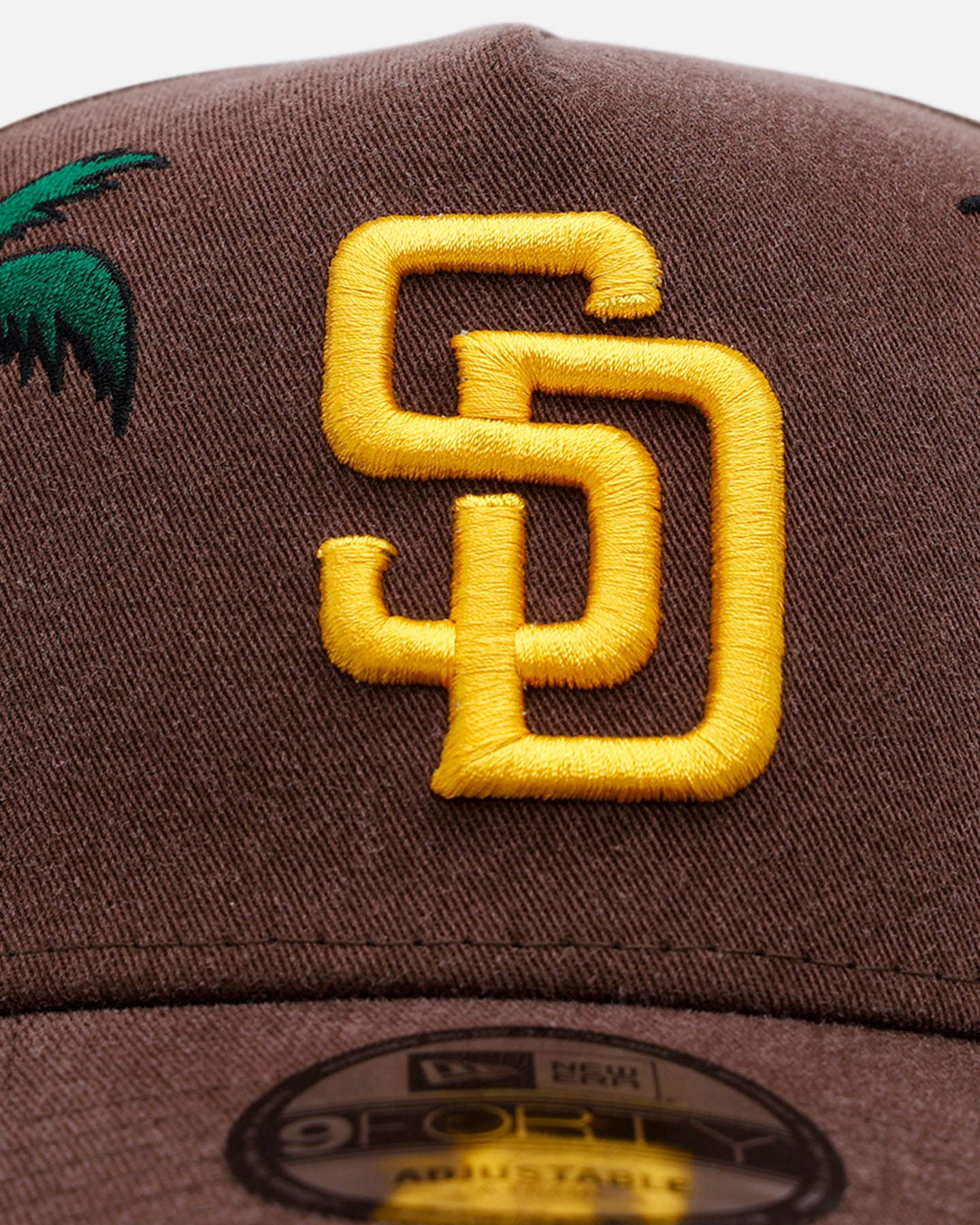 New Era San Diego Padres 'Palm Trees' 9FORTY A-Frame Snapback Official Team Color、mySite、zt4zffjzw