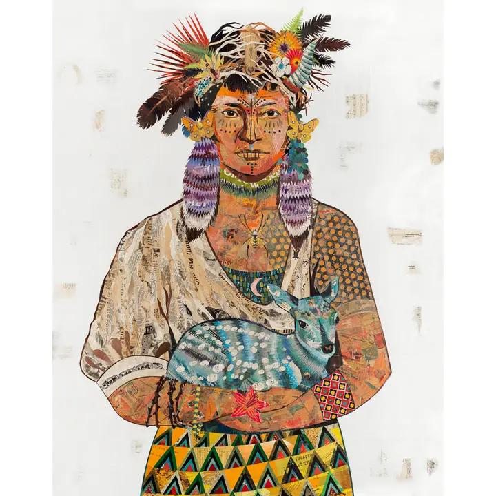 Art Print | Native American Wall Art | Mother Nature、mySite、g9winljtr