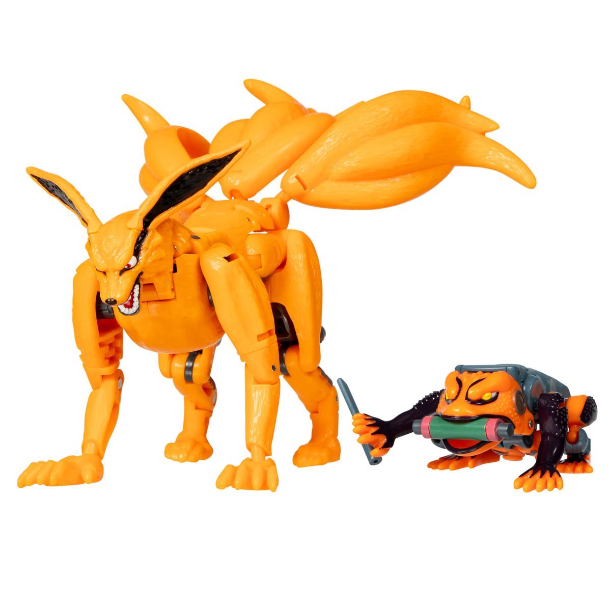 Transformers Collaborative Naruto Shippuden Kurama and Gamakichi、mySite、hgirdovlk