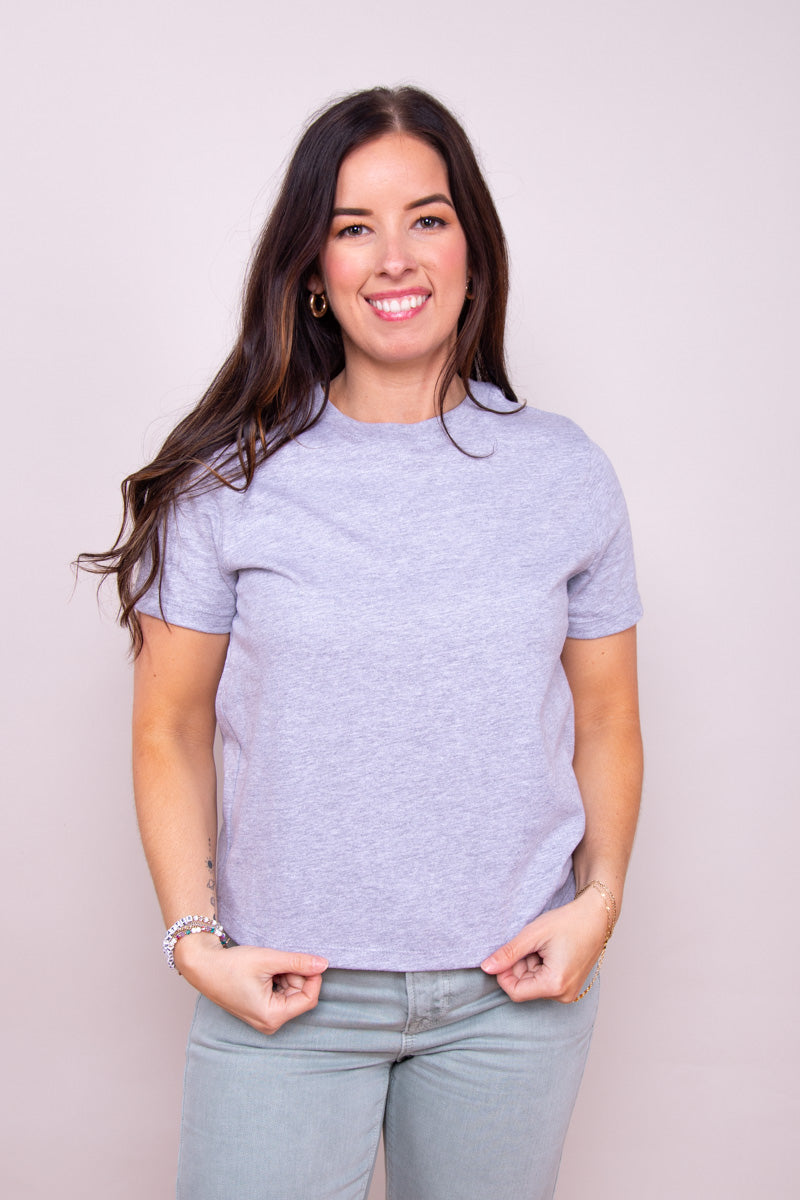 Custom Logo Tee �� Bella+Canvas Womens 6 oz Heavyweight Tee、mySite、hinf8tx79